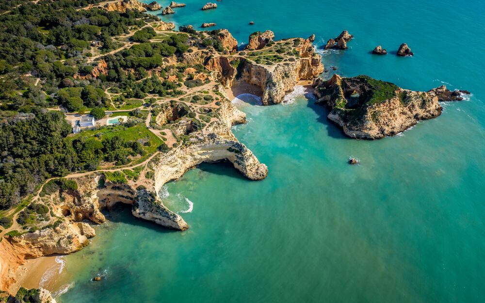 Playa João de Arens en Portugal (Shutterstock España)