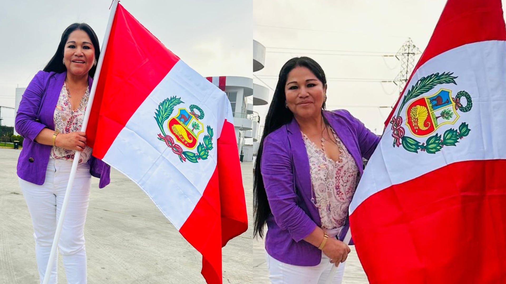 Sonia Morales celebra un aniversario más del país que la vio nacer.