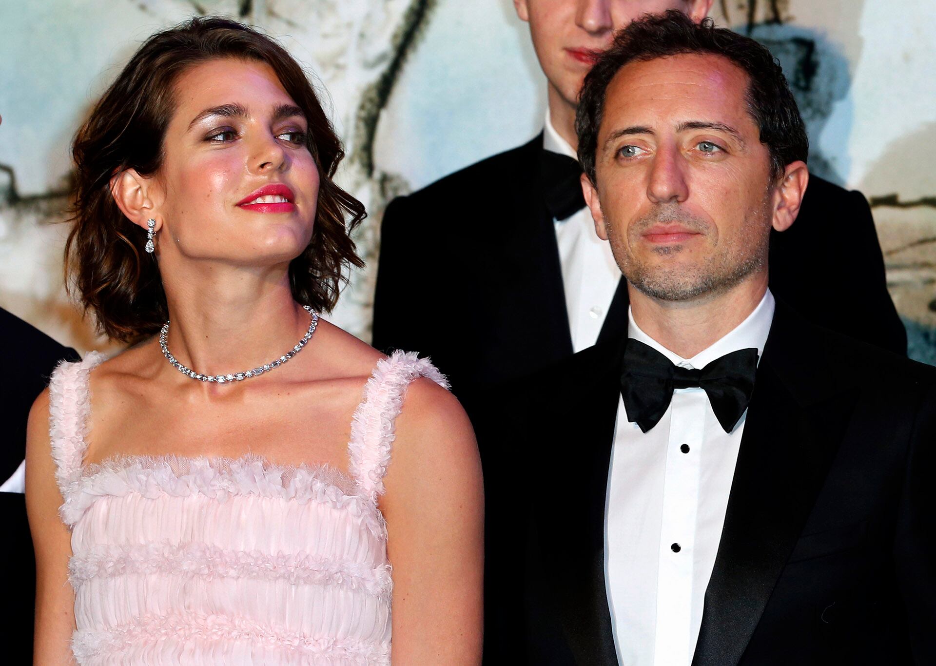 Carlota Casiraghi, junto al padre de su primer hijo, Gad Elmaleh. (REUTERS)