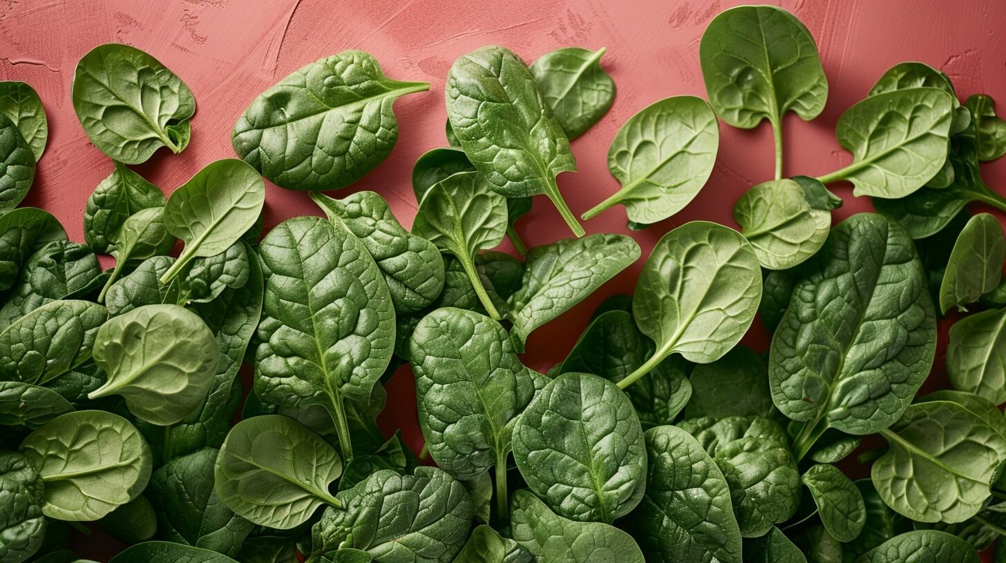 espinacas orgánicas, nutritivas y verdes, vegetales frescos para cocinar o ensaladas. - (Imagen Ilustrativa Infobae)