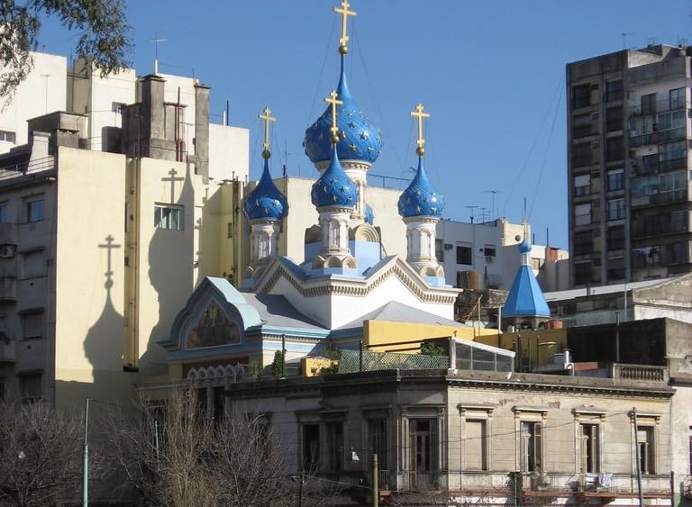 Una de los templos de la Iglesia Ortodoxa Rusa en Argentina (Gobierno de la Ciudad)