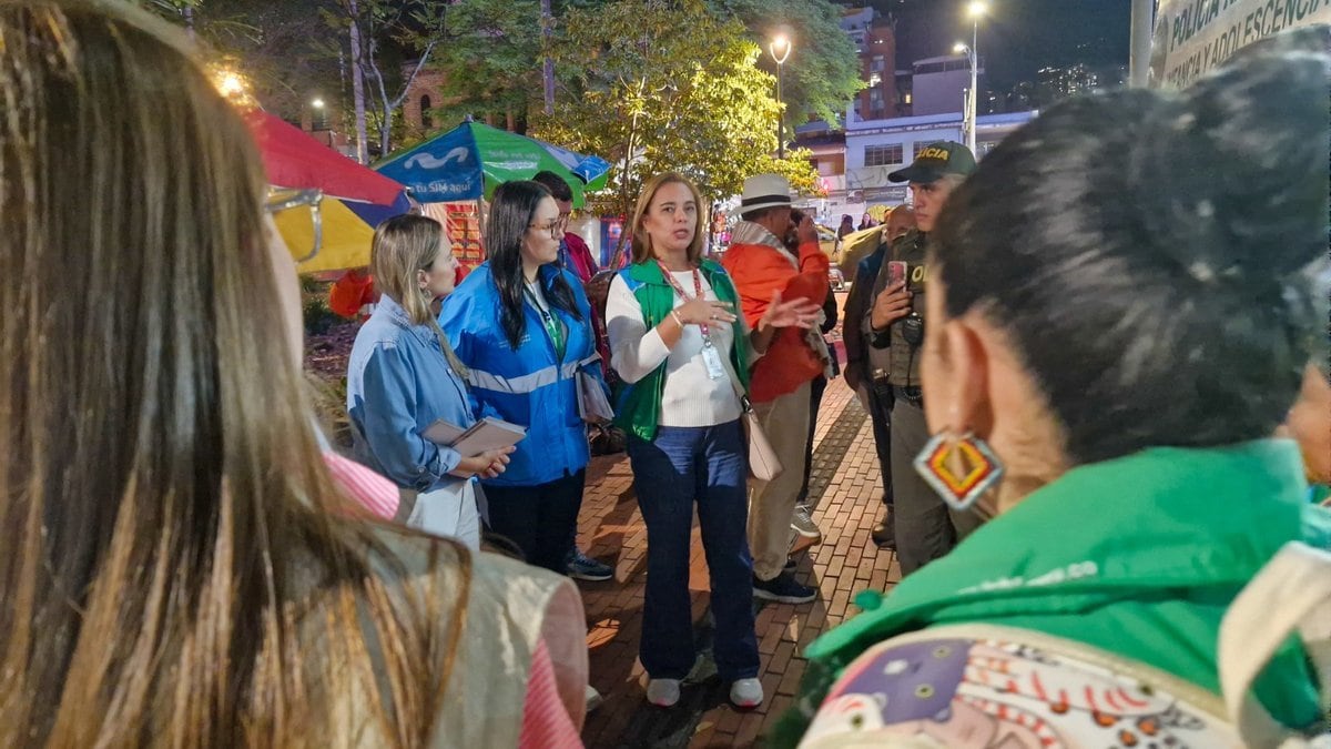 El Poblado es una de las comunas donde más casos de mendicidad de menores de edad se presentan en Medellín- crédito Alcaldía de Medellín