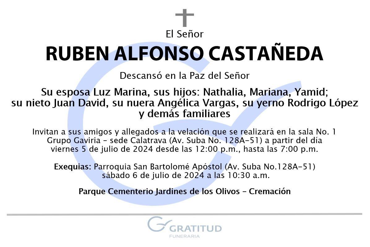 El reconocido productor radial y “cazador” de personajes, Rubén Alfonso Castañeda, fue lamentablemente despedido por colegas y amigos en Caracol Radio este 4 de julio - crédito Redes Sociales