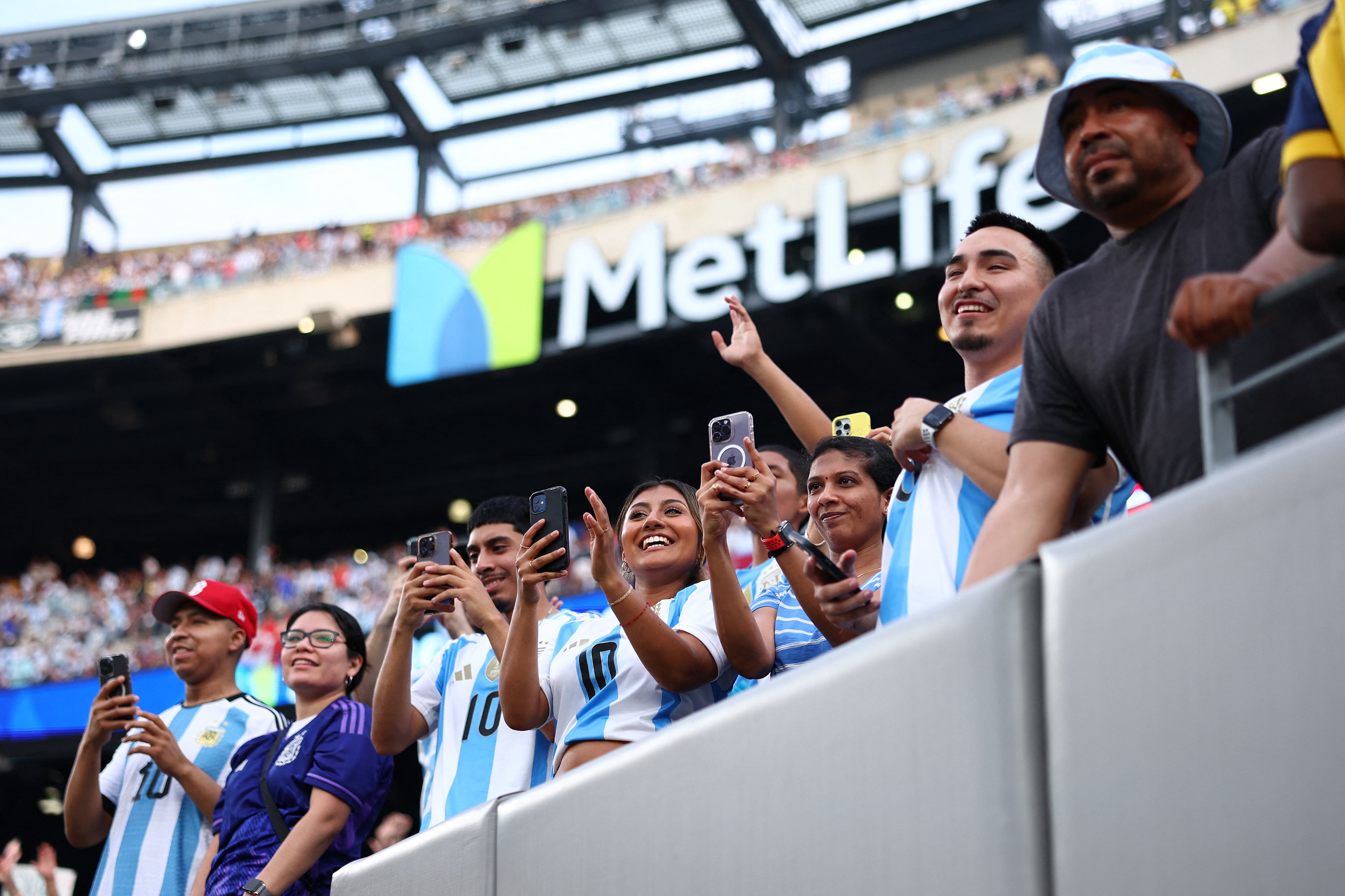 Copa América 2024 - Argentina Canadá - Hinchada