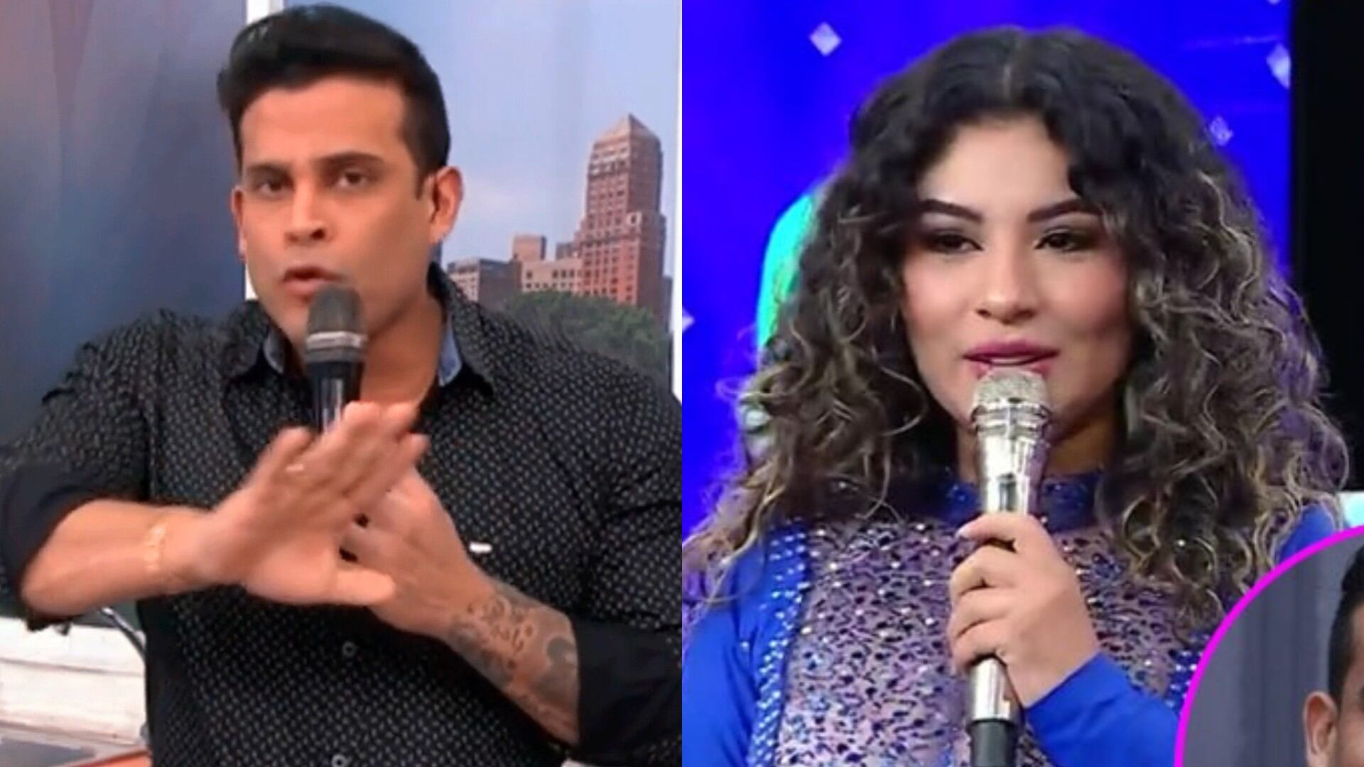 Christian Domínguez llama la atención a Puro Sentimiento por declaraciones de Molly en entrevista con Magaly Medina.