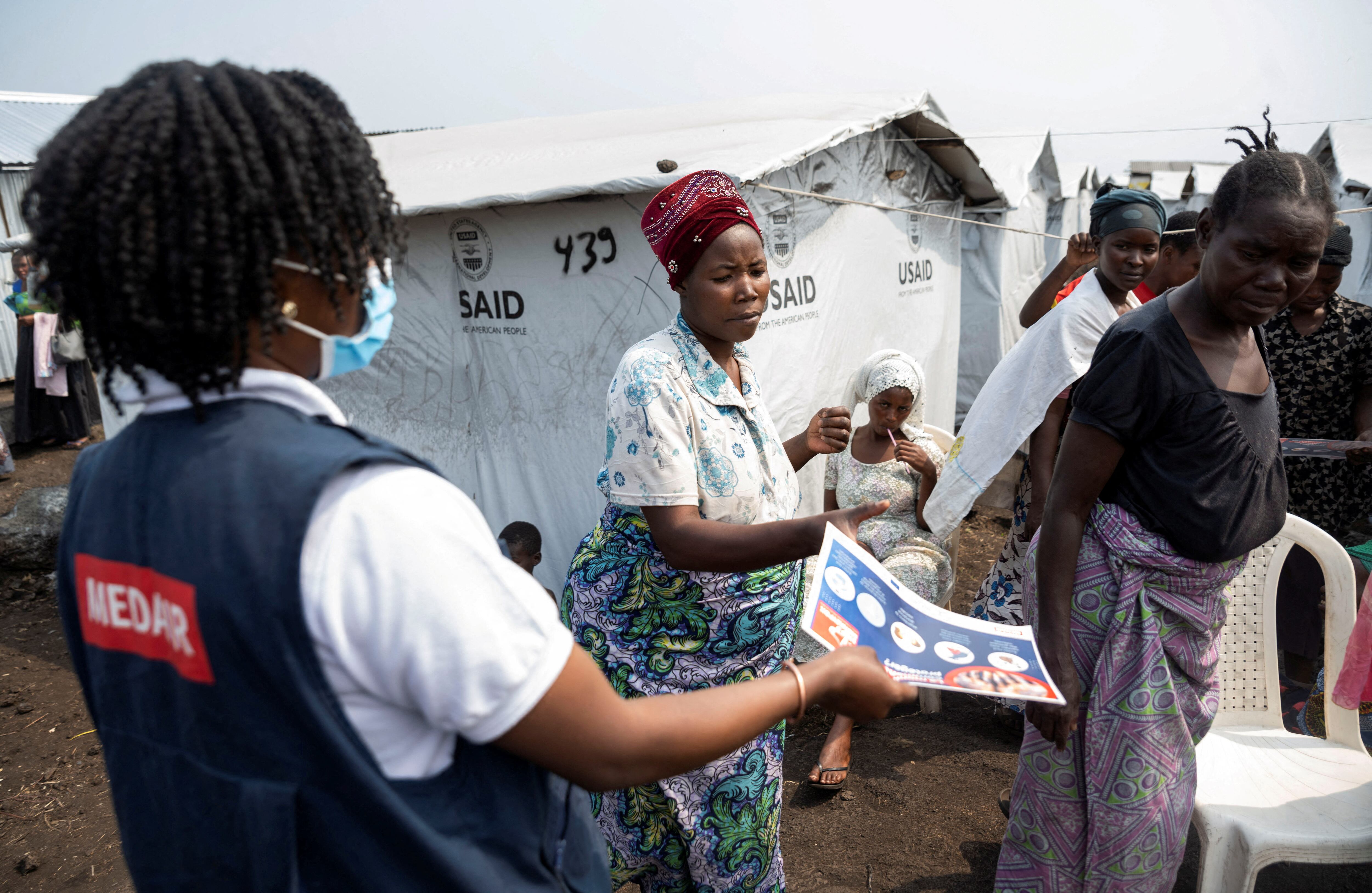 La OMS no recomienda la vacunación masiva contra la mpox, sino su uso en situaciones de brotes para grupos de mayor riesgo (REUTERS/Arlette Bashizi)