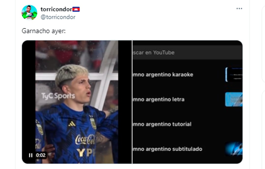 Memes de Argentina Perú