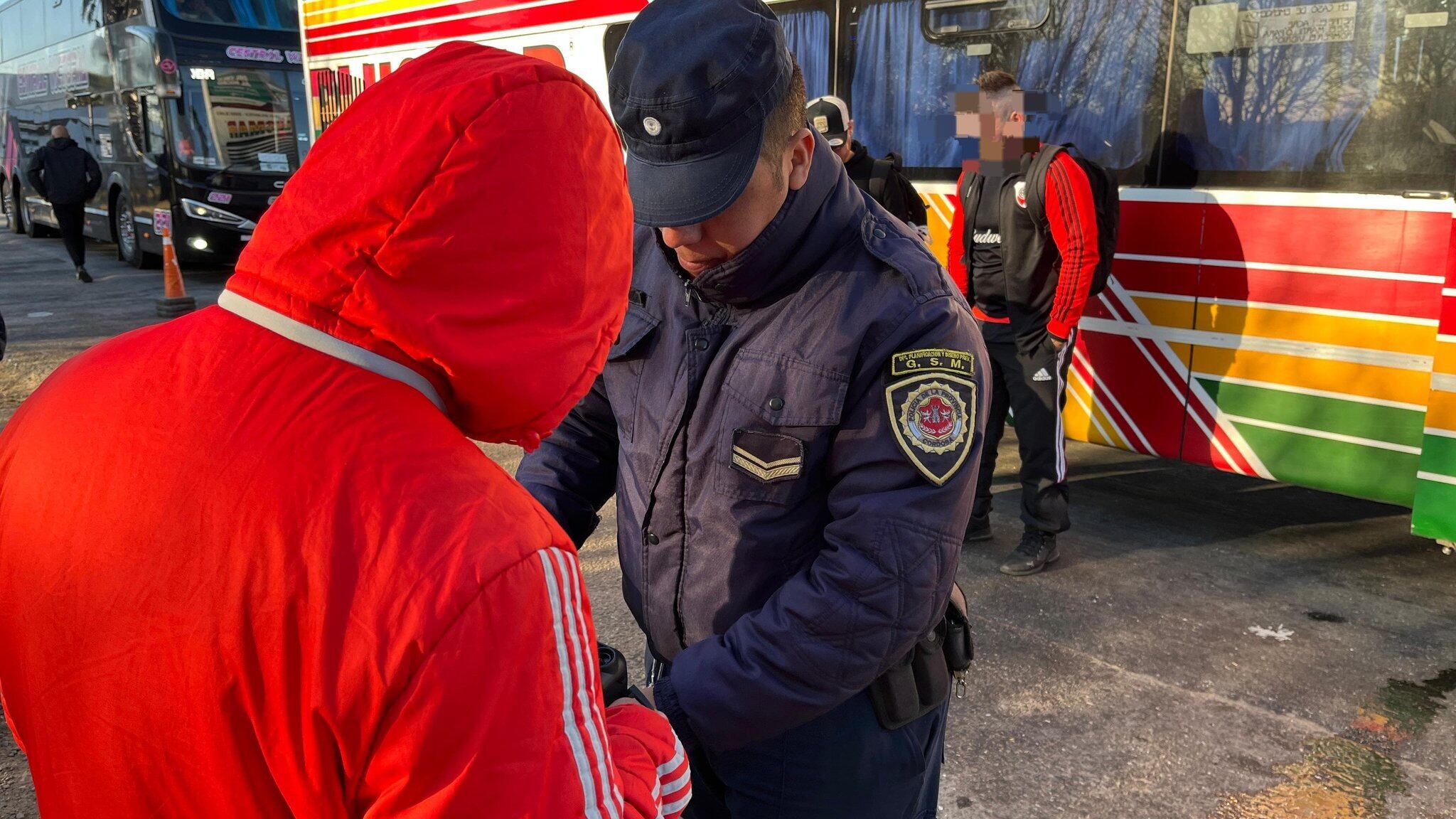 Barras de River detenidos en la previa al partido contra Talleres por la Copa Libertadores