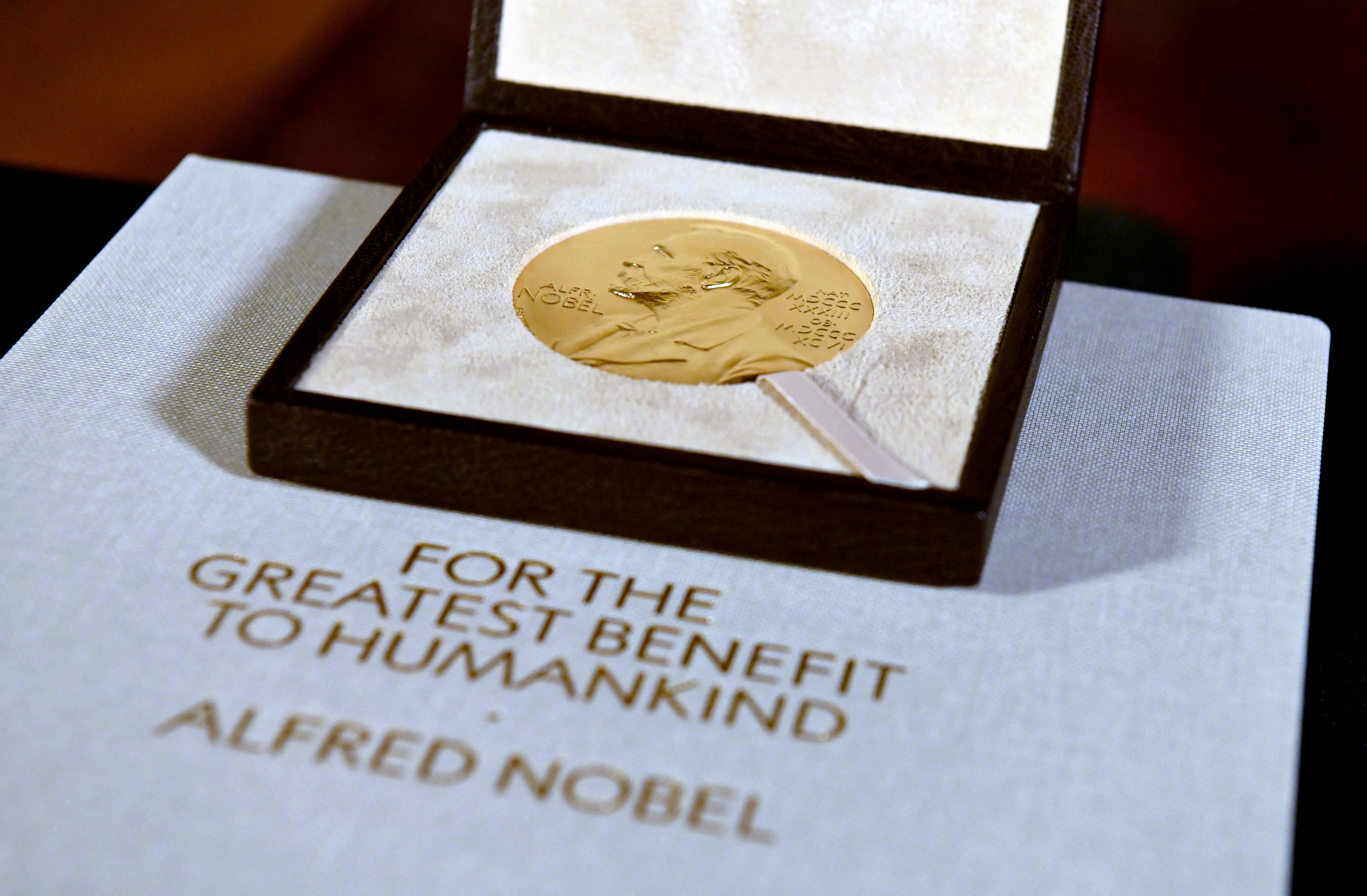 La medalla del Premio Nobel, (Angela Weiss/REUTERS/archivo)