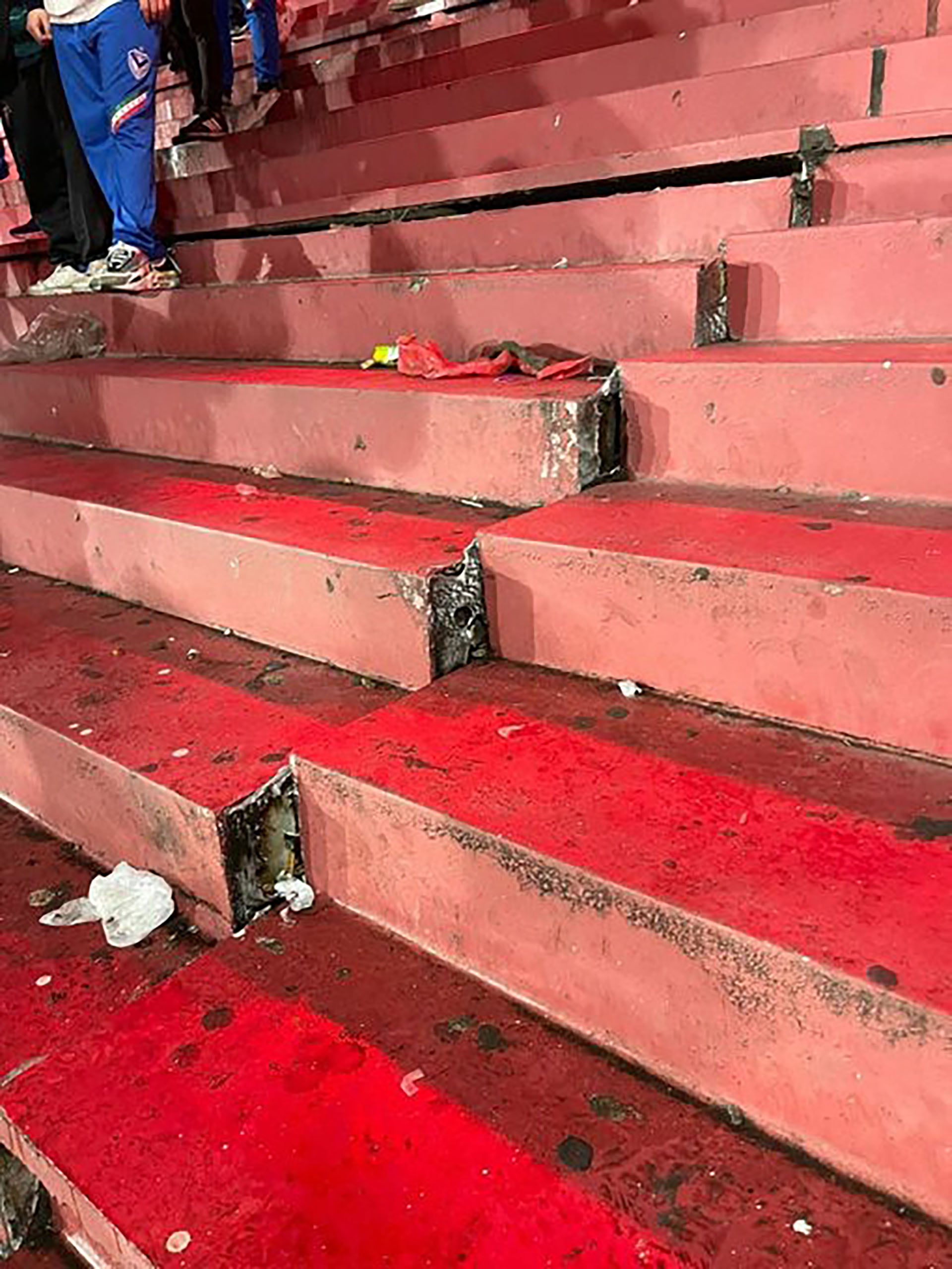 Tribuna de Independiente tras el Vélez-San Lorenzo