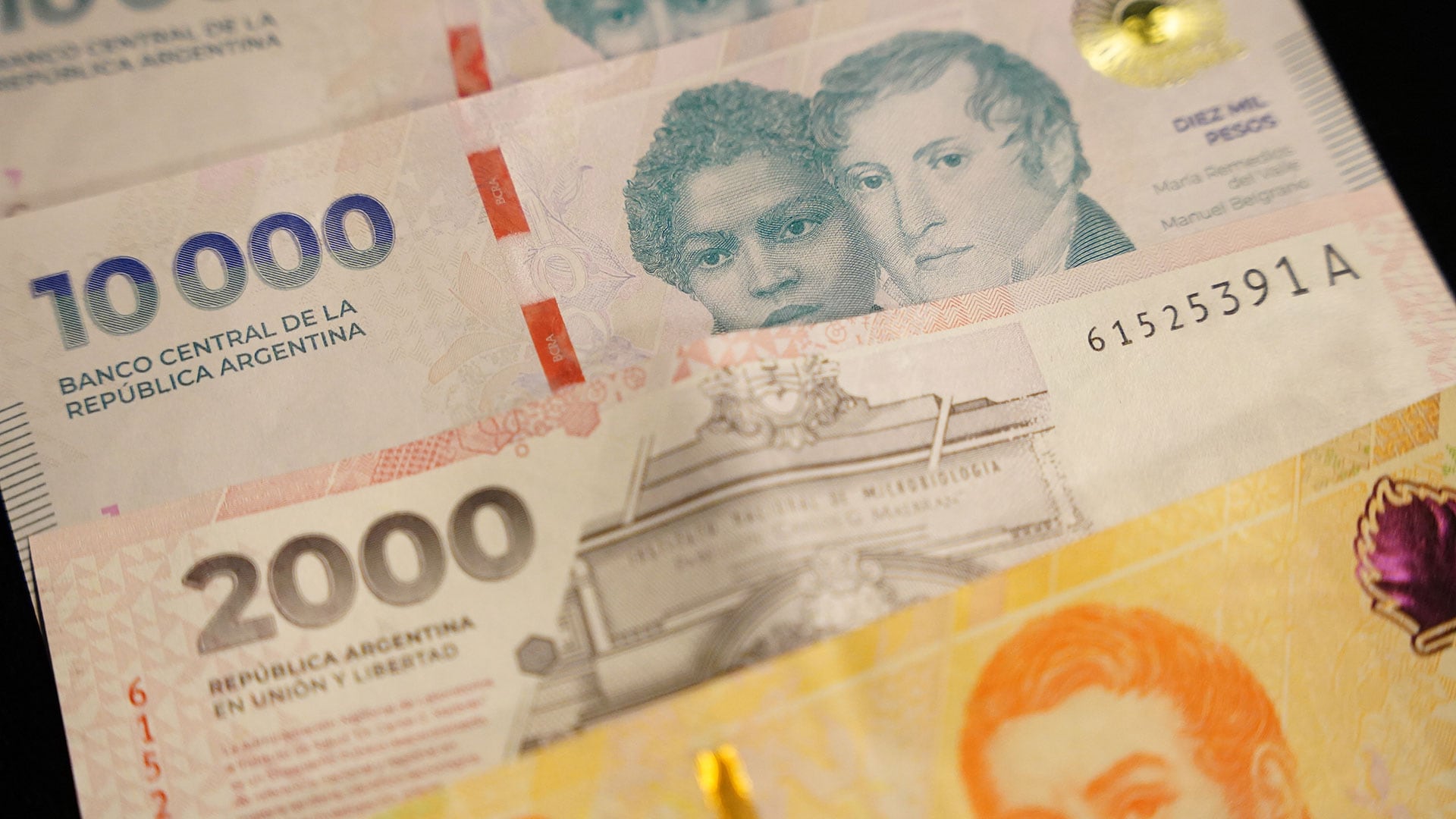 Nuevo Billete 10000 pesos argentinos