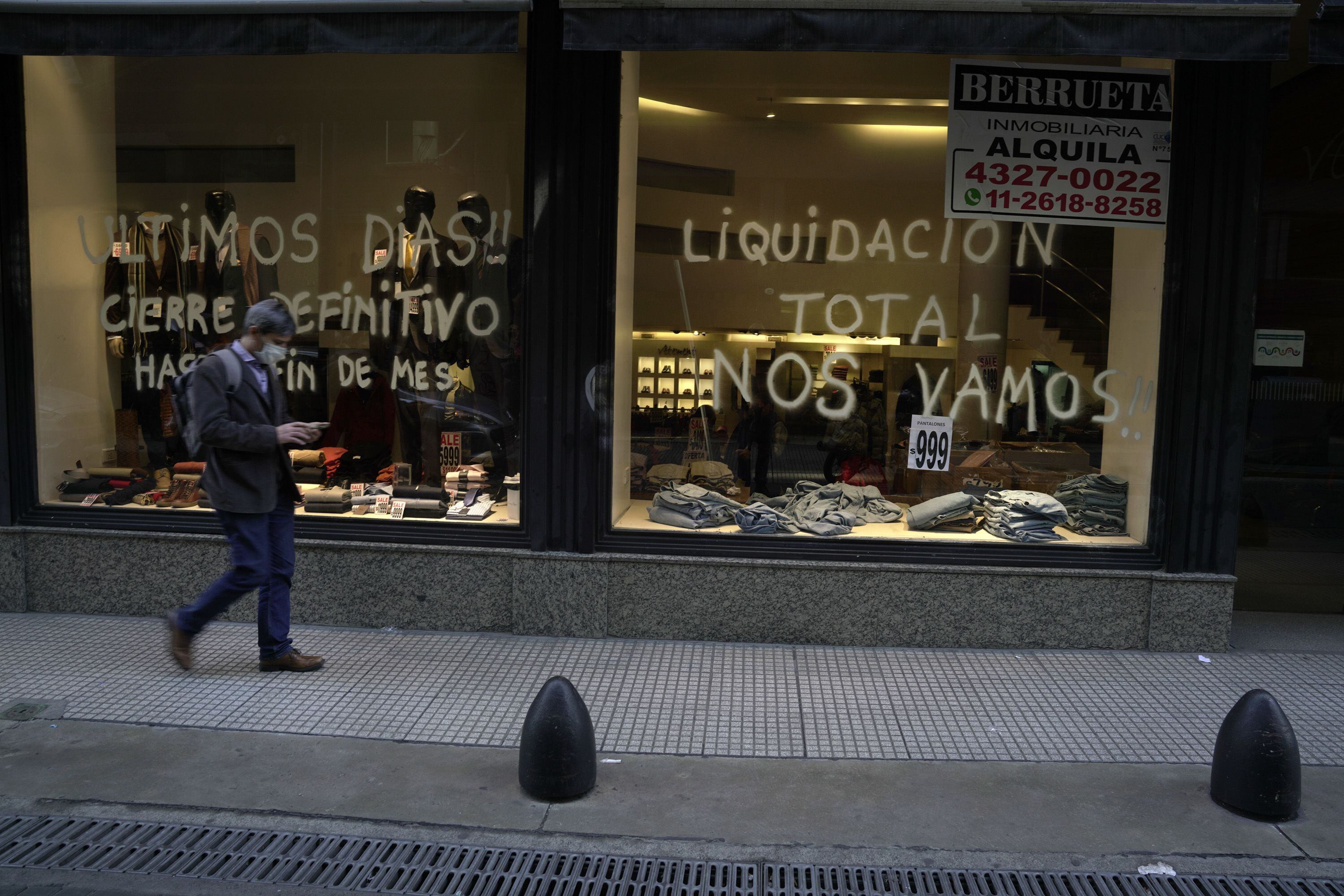 Muchas empresas cerraron en la pandemia de Covid-19 y nunca volvieron a abrir (Foto: Bloomberg)