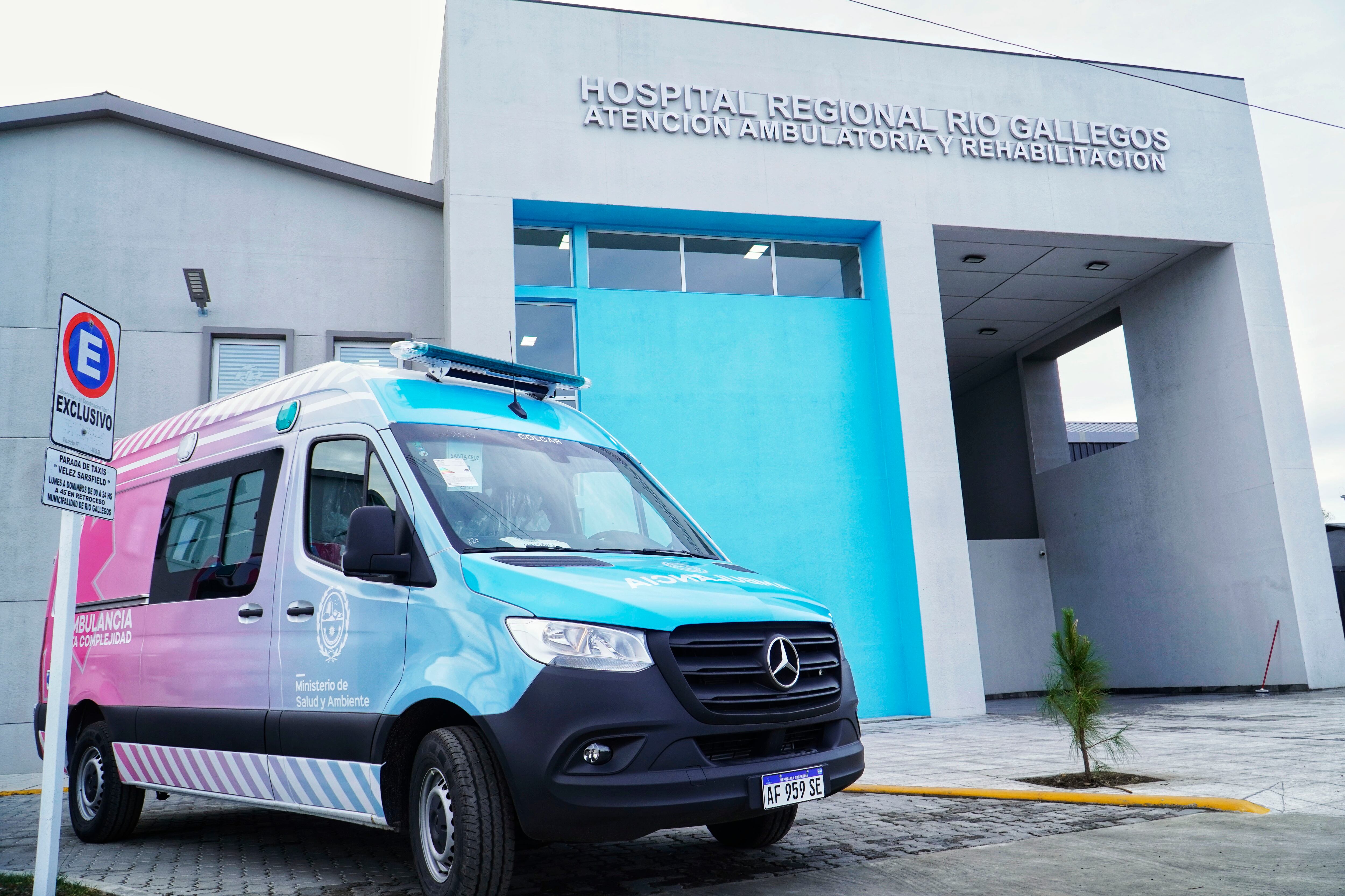 Acto Cristina Kirchner en Santa Cruz - inaguracion hospital