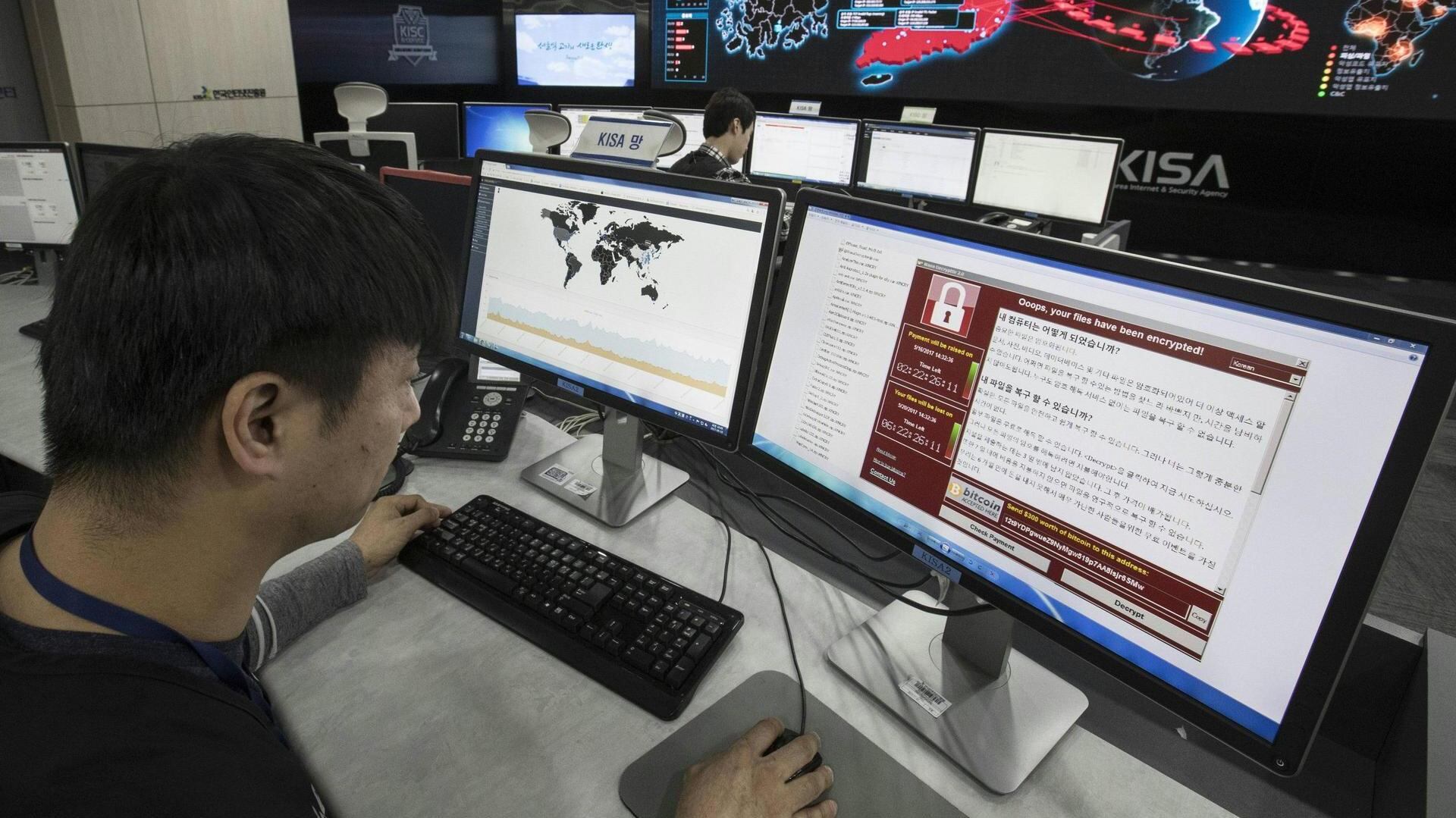 El virus WannaCry afectó a más de 200,.000 computadoras en 150 países. (AFP)