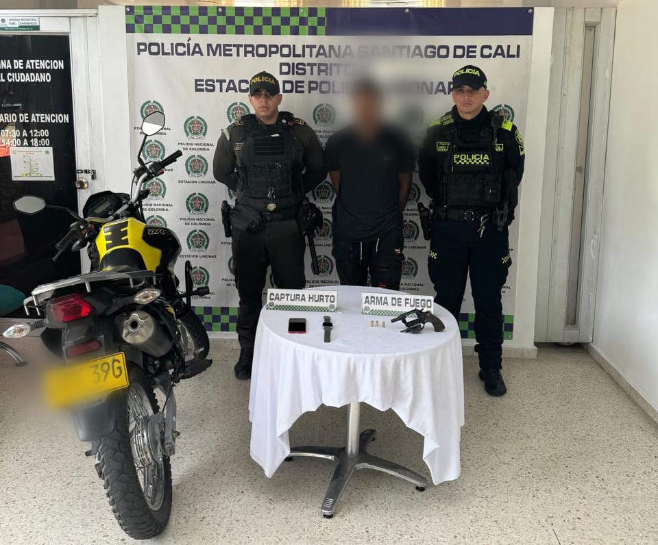 Los hurtos han presentado una reducción en el primer semestre en Cali - crédito Policía Cali