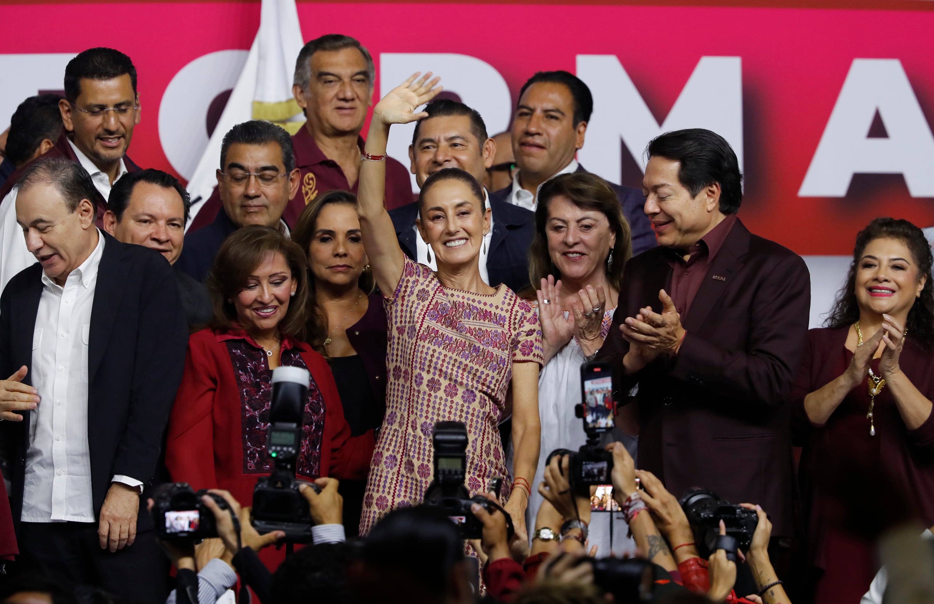 Claudia Sheinbaum celebra la designación de la dirección de Morena: “Harán un gran trabajo”