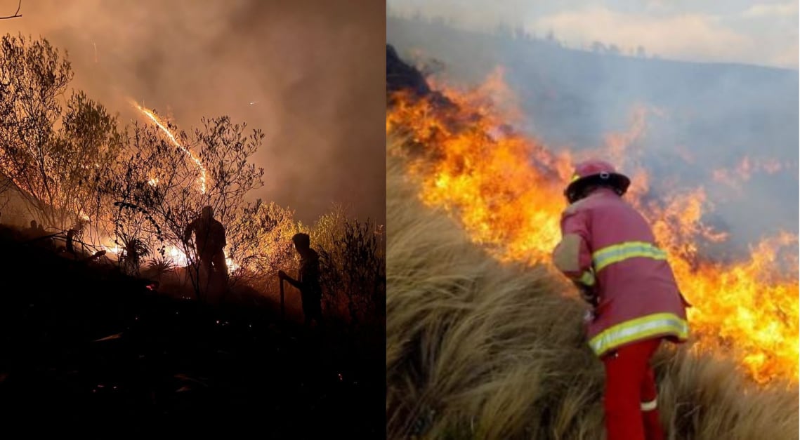 Si continúan los incendios forestales, “Lima se quedaría sin agua”, advierte especialista de la universidad Cayetano Heredia