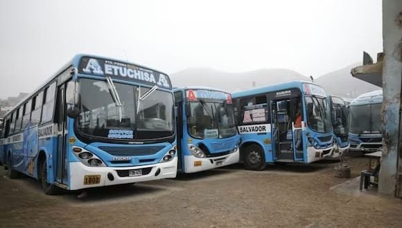 Buses El Chino paralizan servicio de transporte público por extorsiones en Lima