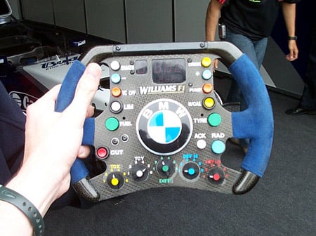 El volante del Williams