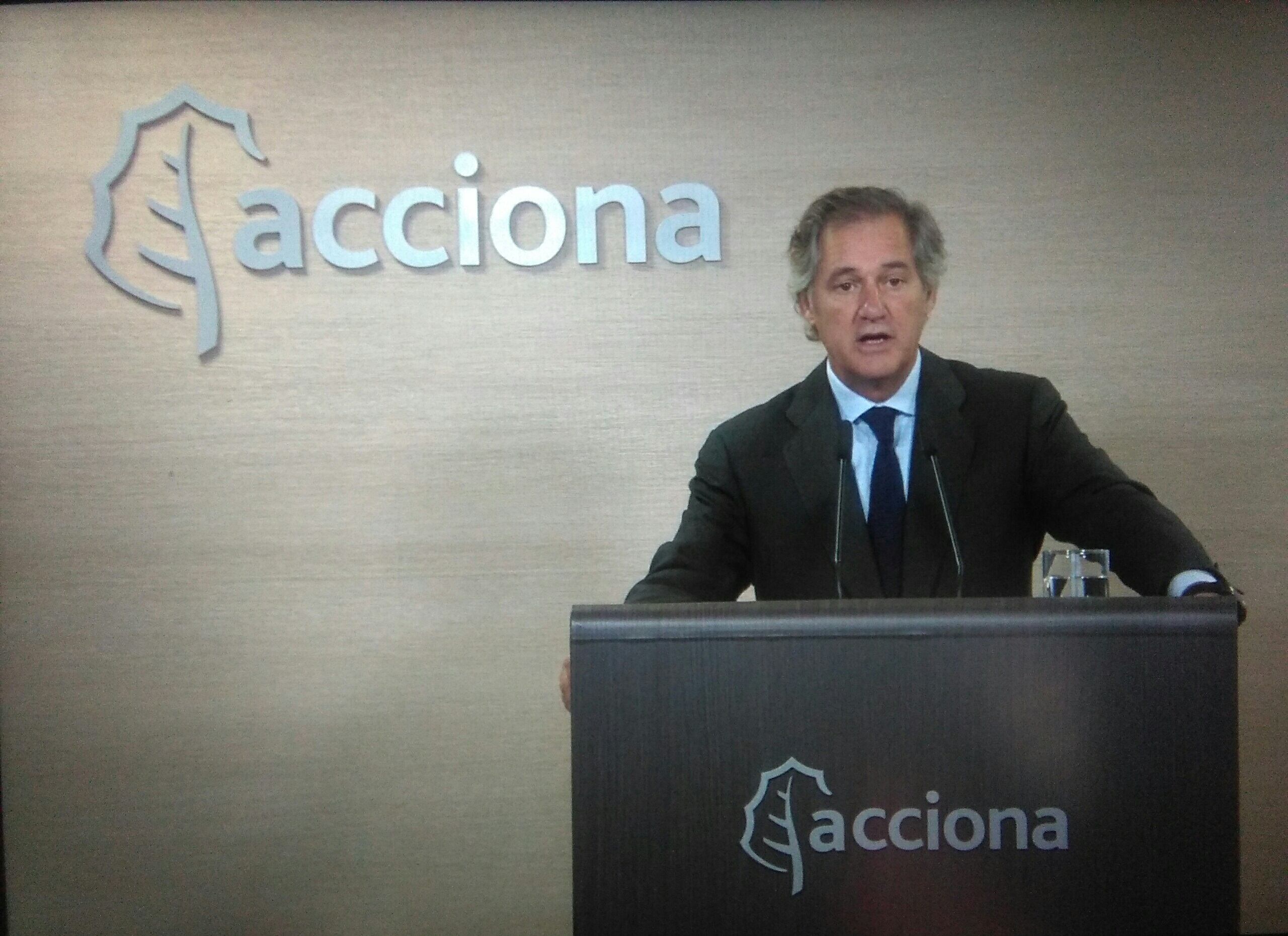 El presidente de Acciona, José Manuel Entrecanales. (Europa Press)