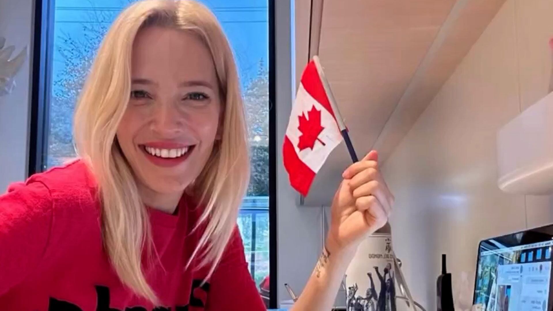 Luisana Lopilato se convirtió en ciudadana canadiense