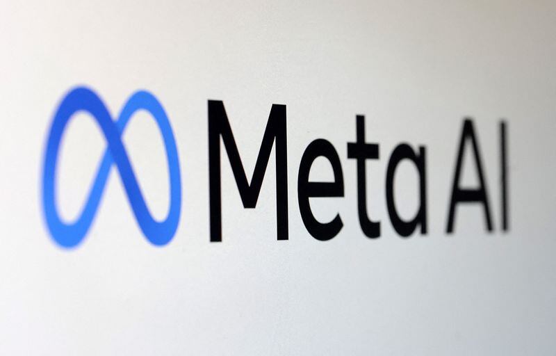 Foto de Archivo: Ilustración del logo de Meta AI. 28 de septiembre de 2023. REUTERS/Dado Ruvic/