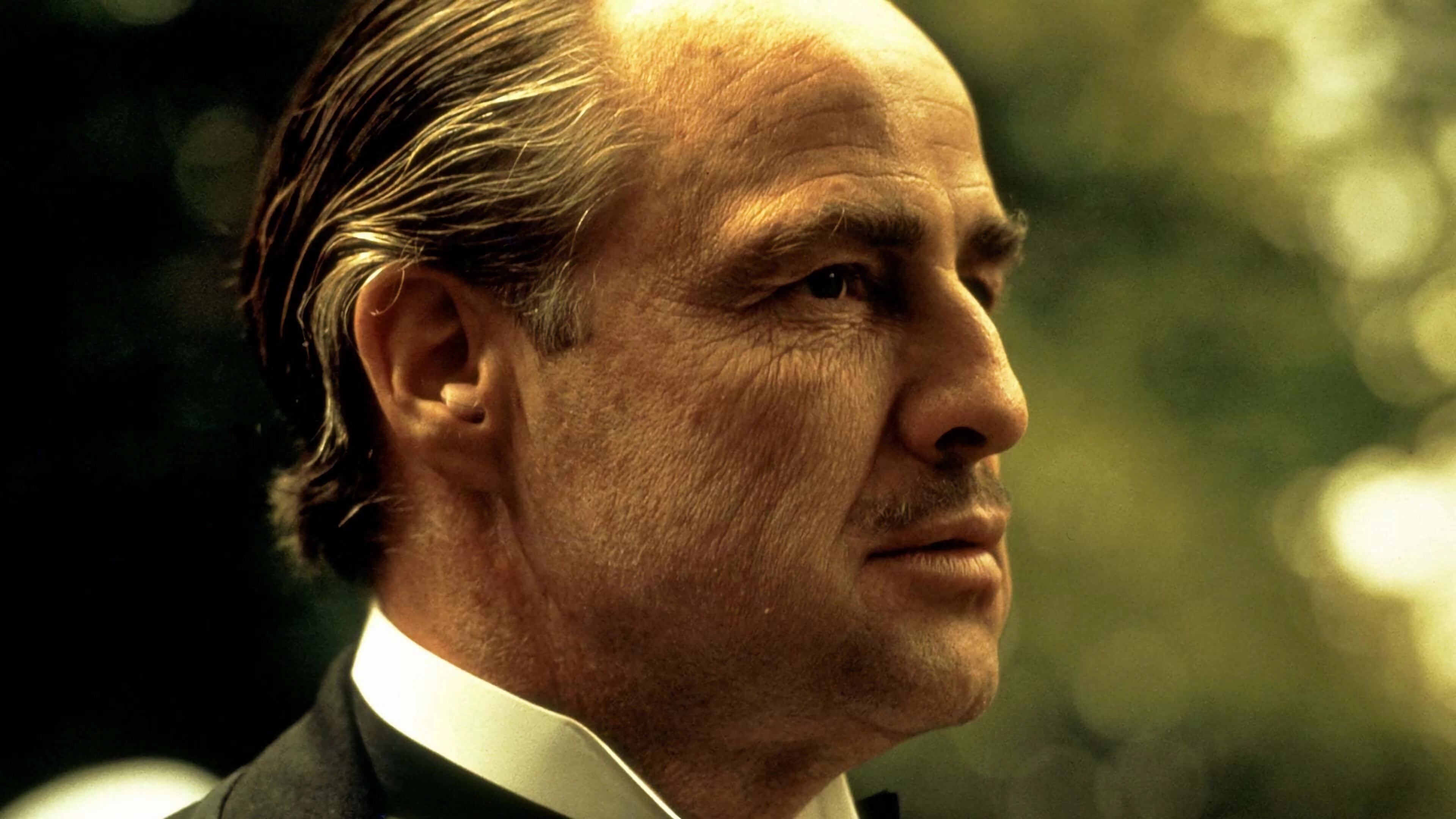 Marlon Brandon como Vito Corleone en la película "El padrino" que lo consagró como uno delos mejores actores de la historia. (Créditos: EFE/Paramount Pictures)
