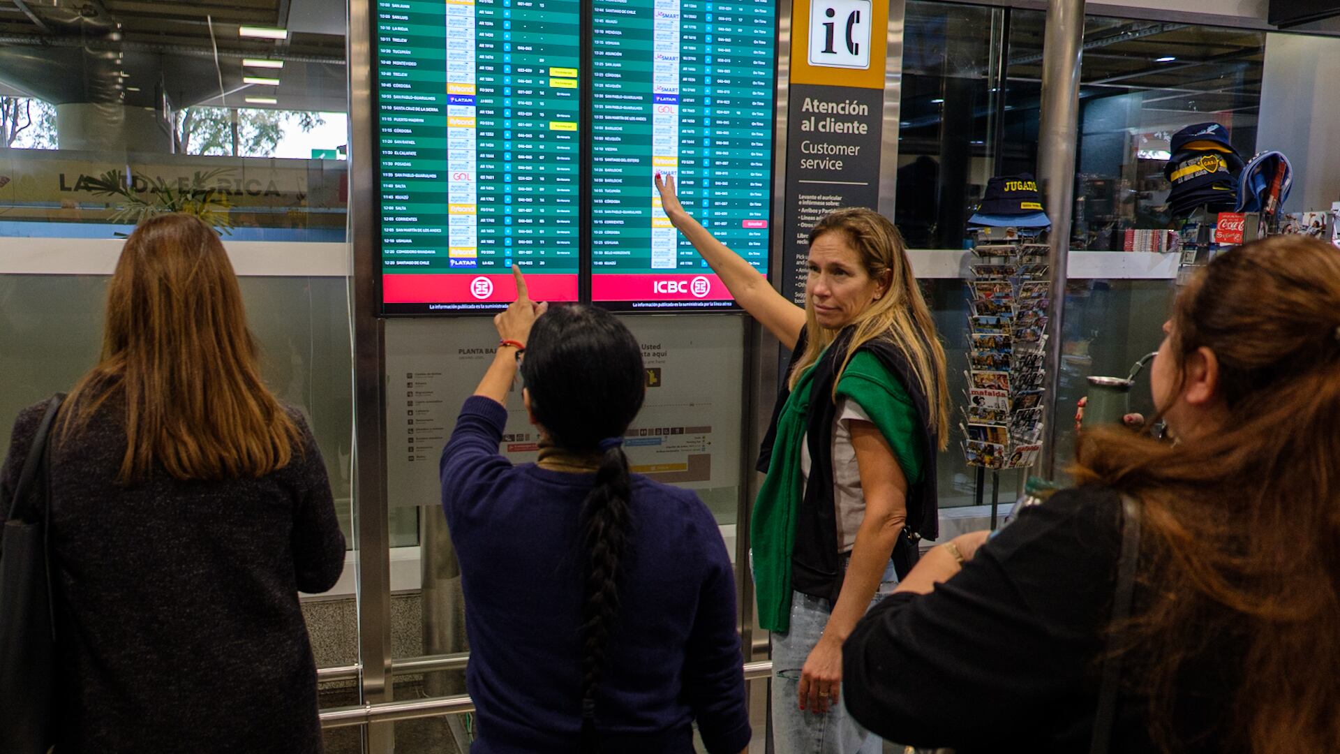 Asamblea Aerolíneas Argentinas en Aeroparque