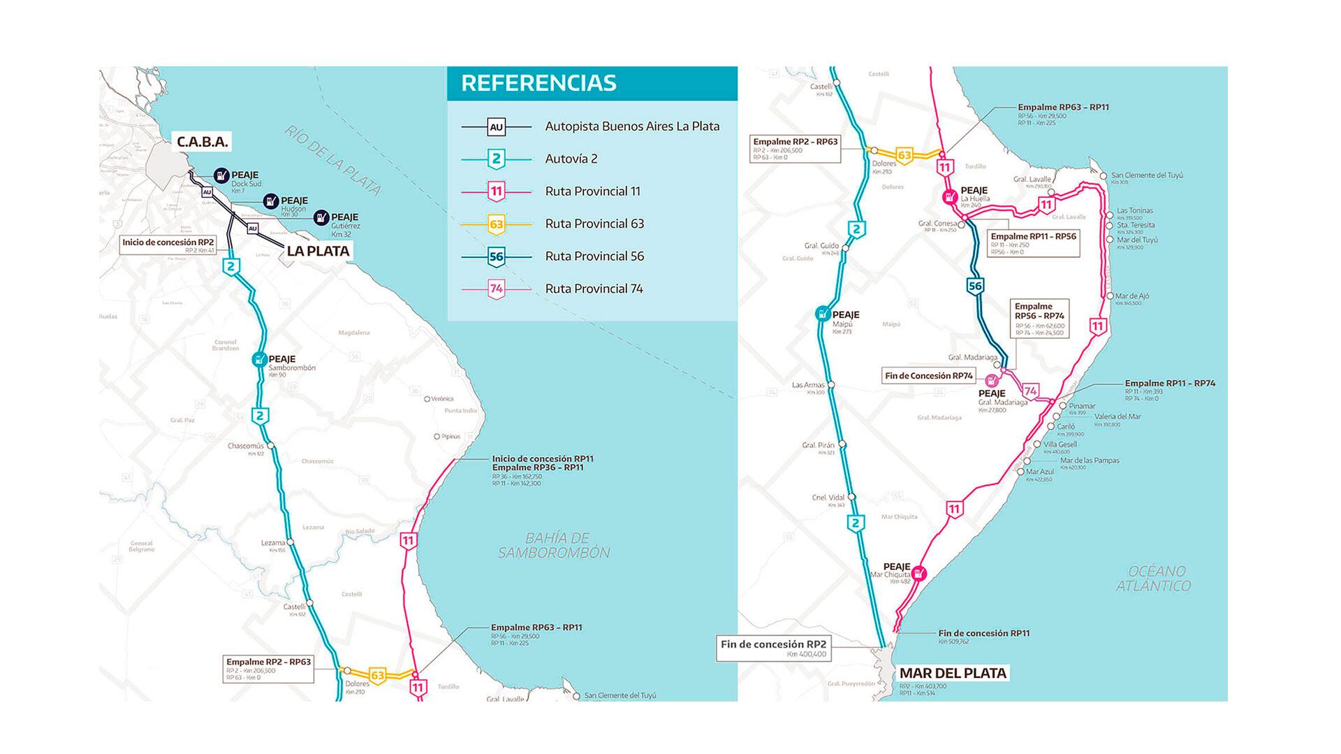 Peajes Ruta 2