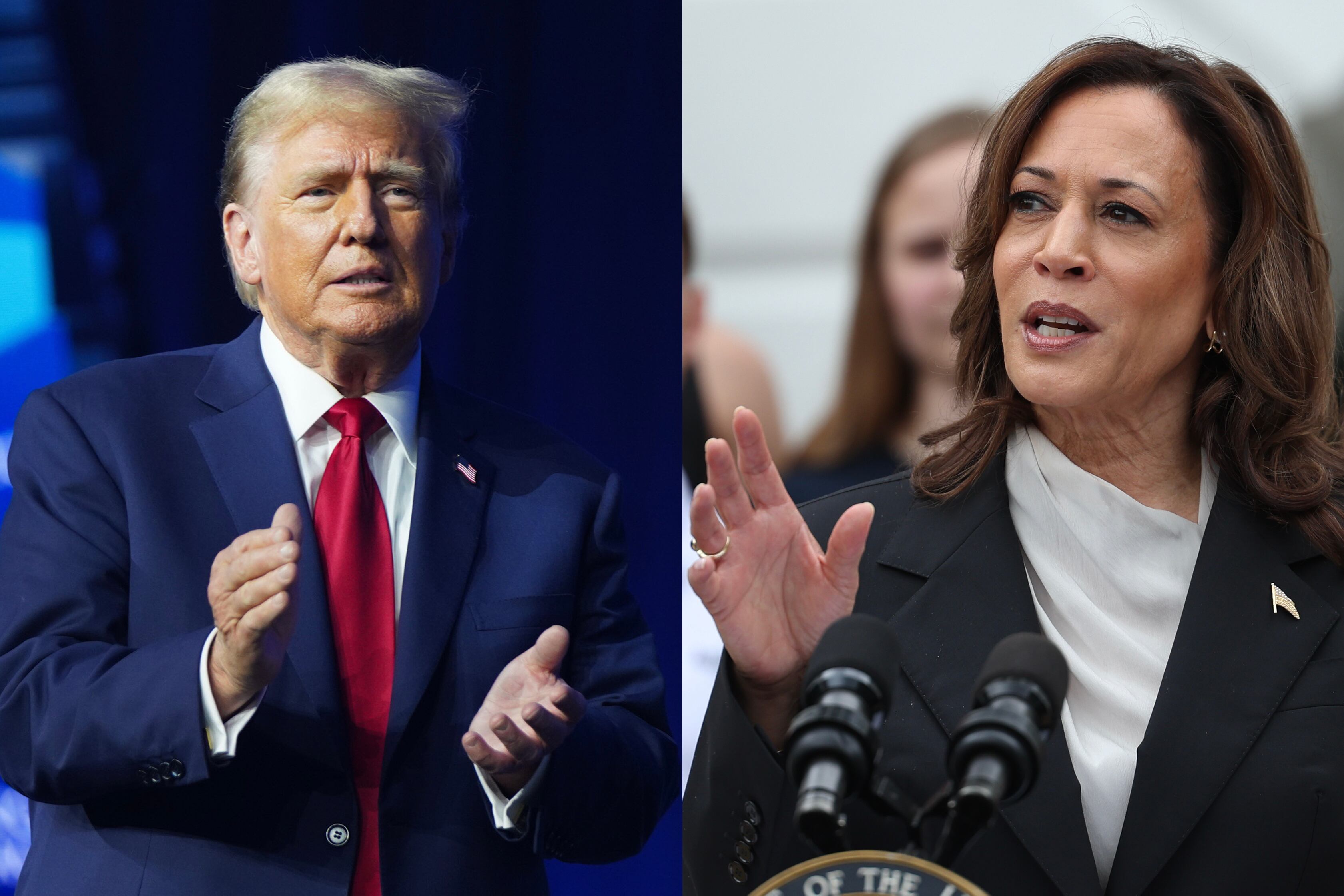 Donald Trump y Kamala Harris se enfrentan en un debate público que puede ser clave para las elecciones presidenciales del 5 de noviembre
