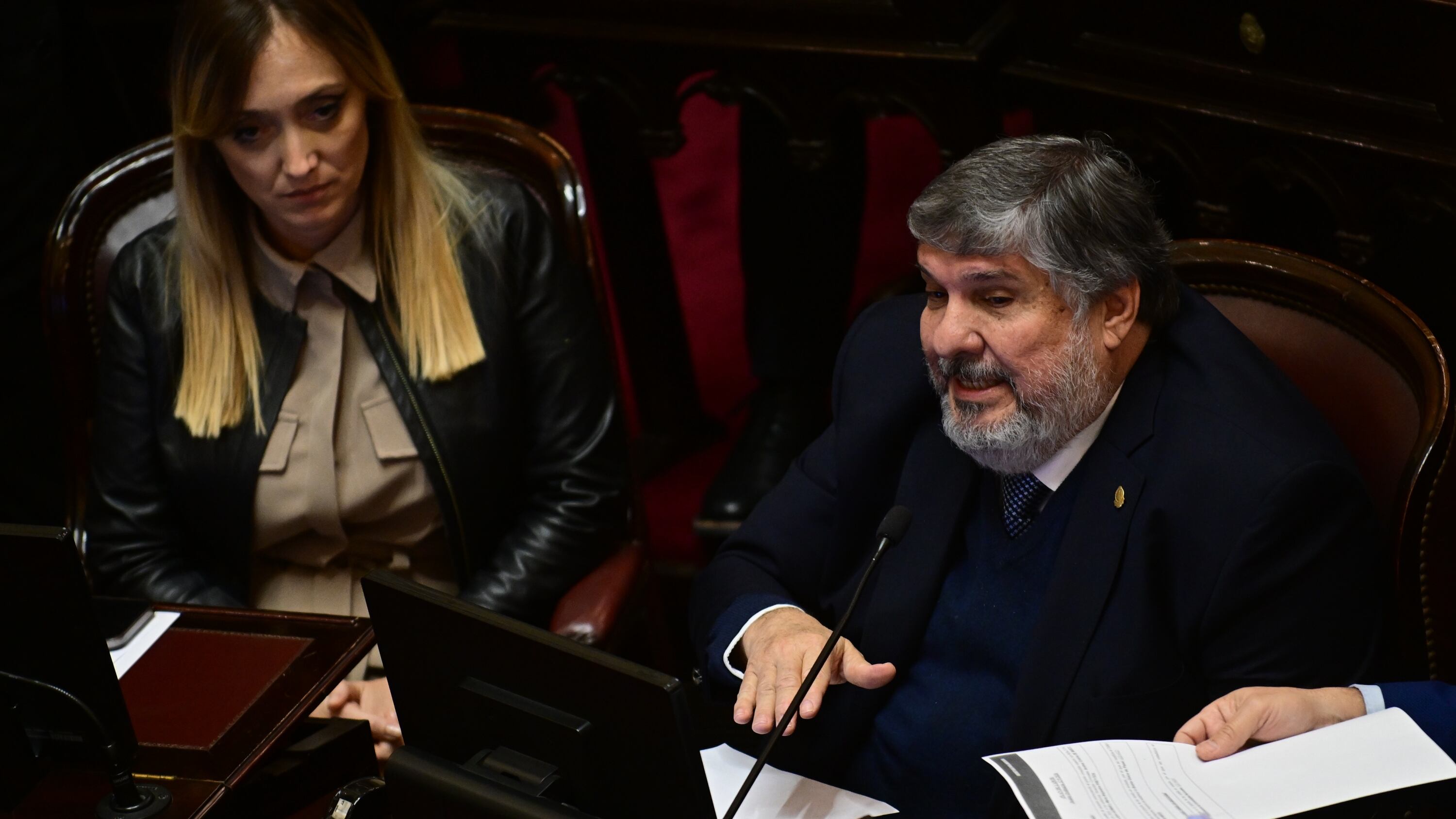 Debate de la ley de financiamiento universitario y la boleta única - Senado