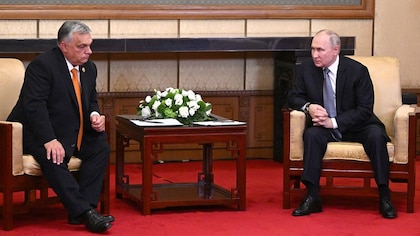 El primer ministro húngaro Viktor Orbán se reúne con Vladimir Putin en Moscú