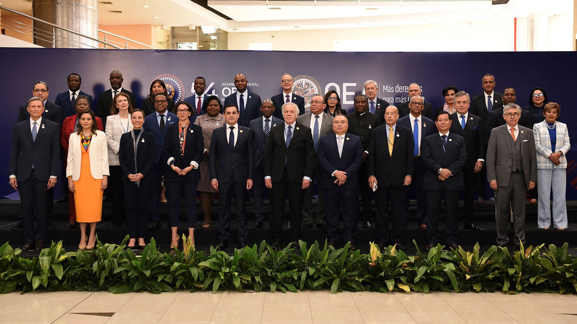 foto de familia de la OEA AFP