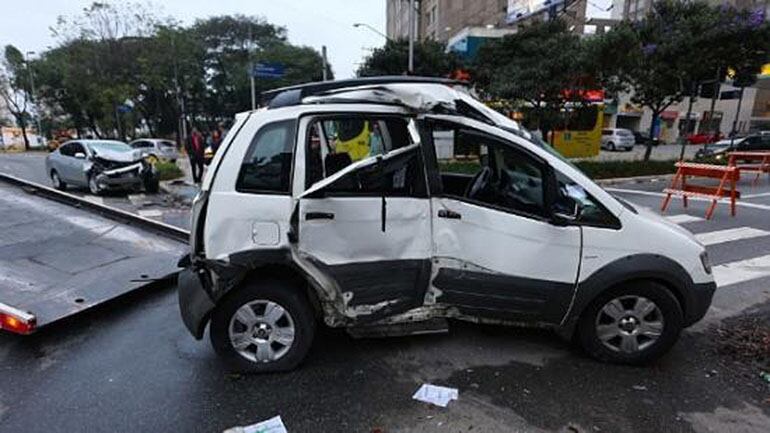 Un accidente en una calle o esquina tiene consecuencias más leves por la baja velocidad a la que ocurre