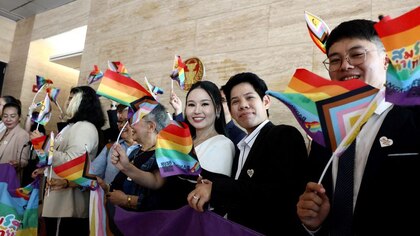Tailandia se convirtió en el primer país del Sudeste Asiático en aprobar el matrimonio igualitario
