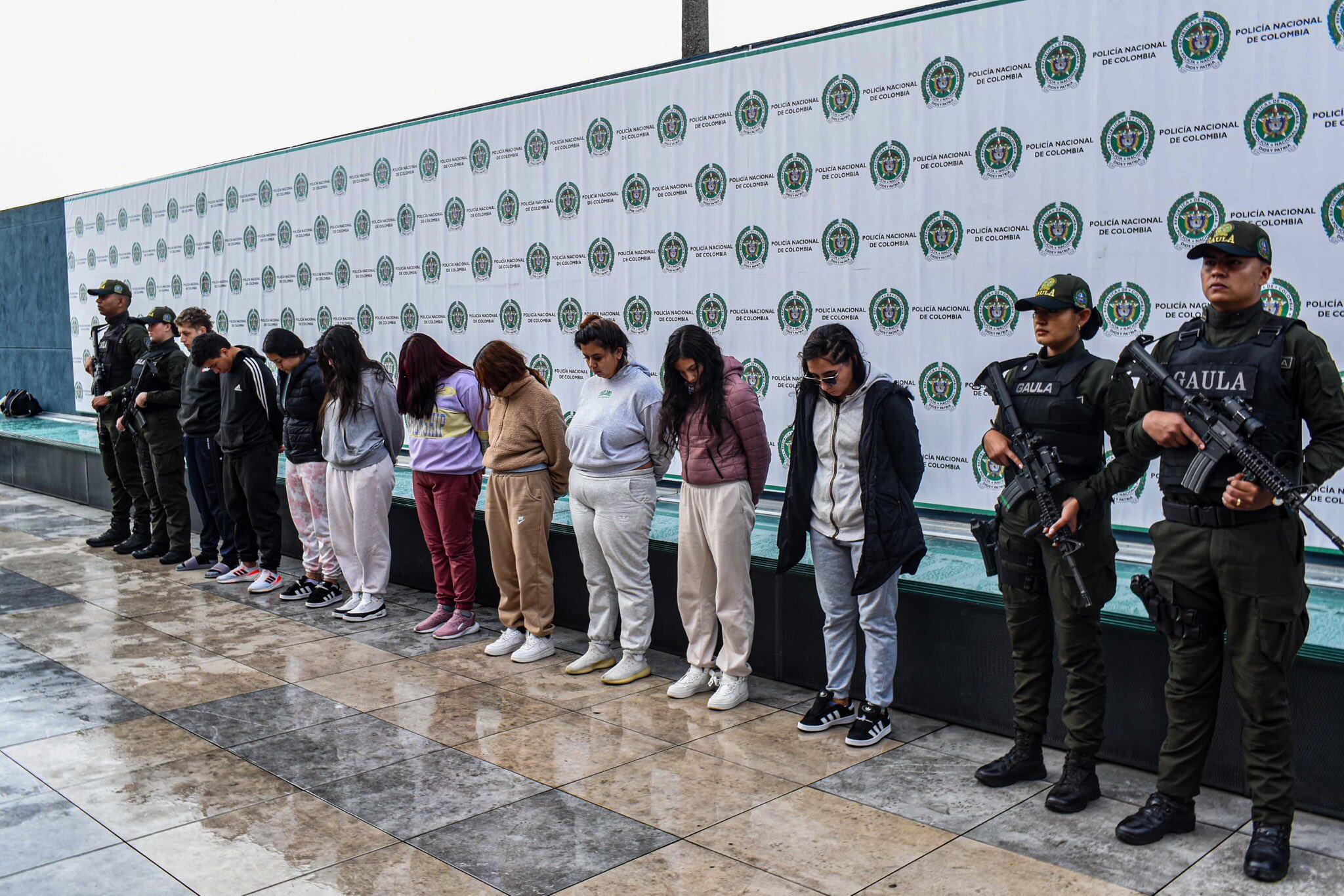 Cayó banda criminal que delinquía en la localidad de Bosa - crédito Policía de Bogotá