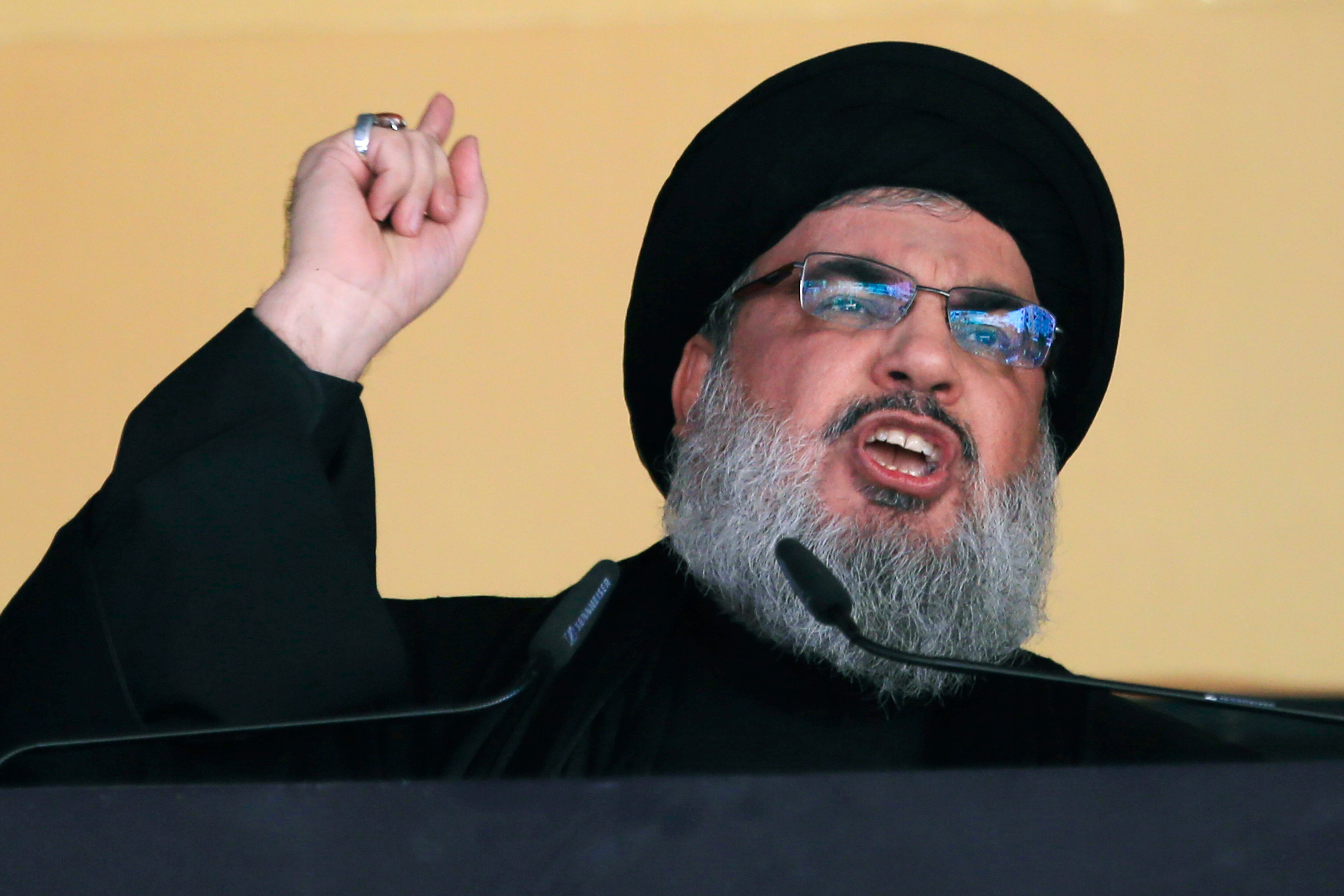 Hassan Nasrallah murió en un bombardeo israelí en Beirut (AP Foto/Hassan Ammar)