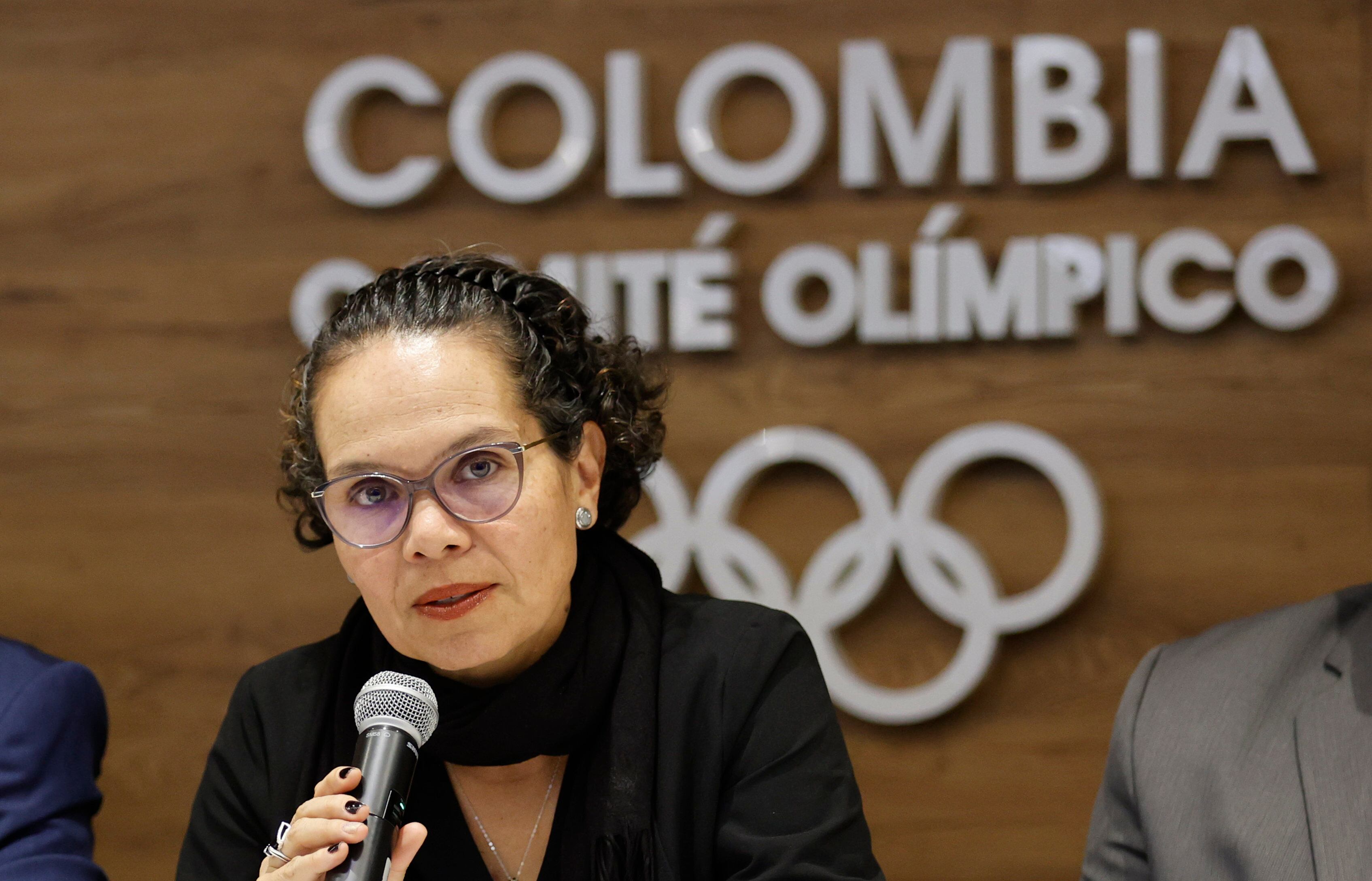 La exministra colombiana del Deporte, Astrid Bibiana Rodríguez - crédito Mauricio Dueñas Castañeda/EFE
