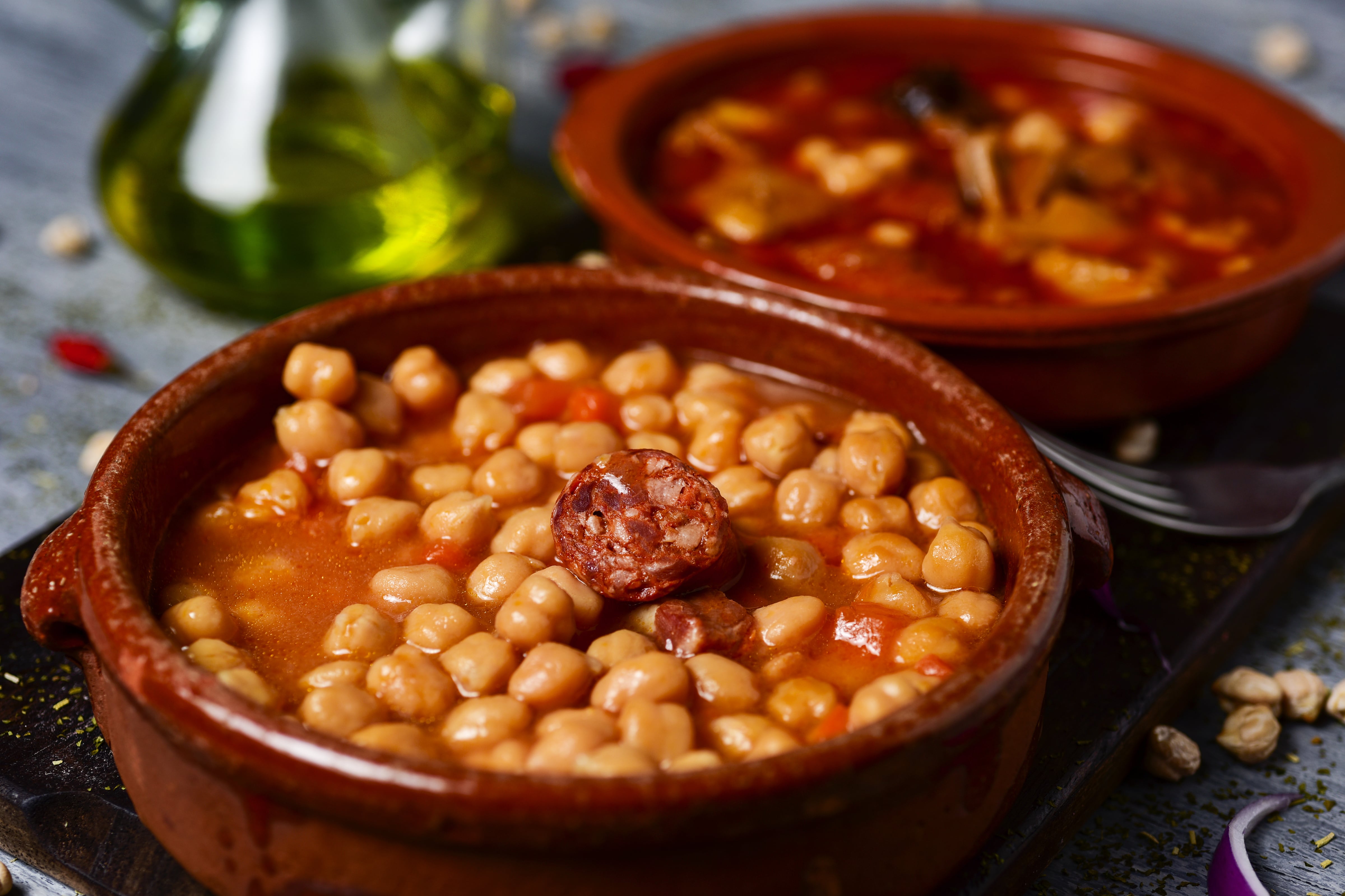 Potaje de garbanzos (Shutterstock)