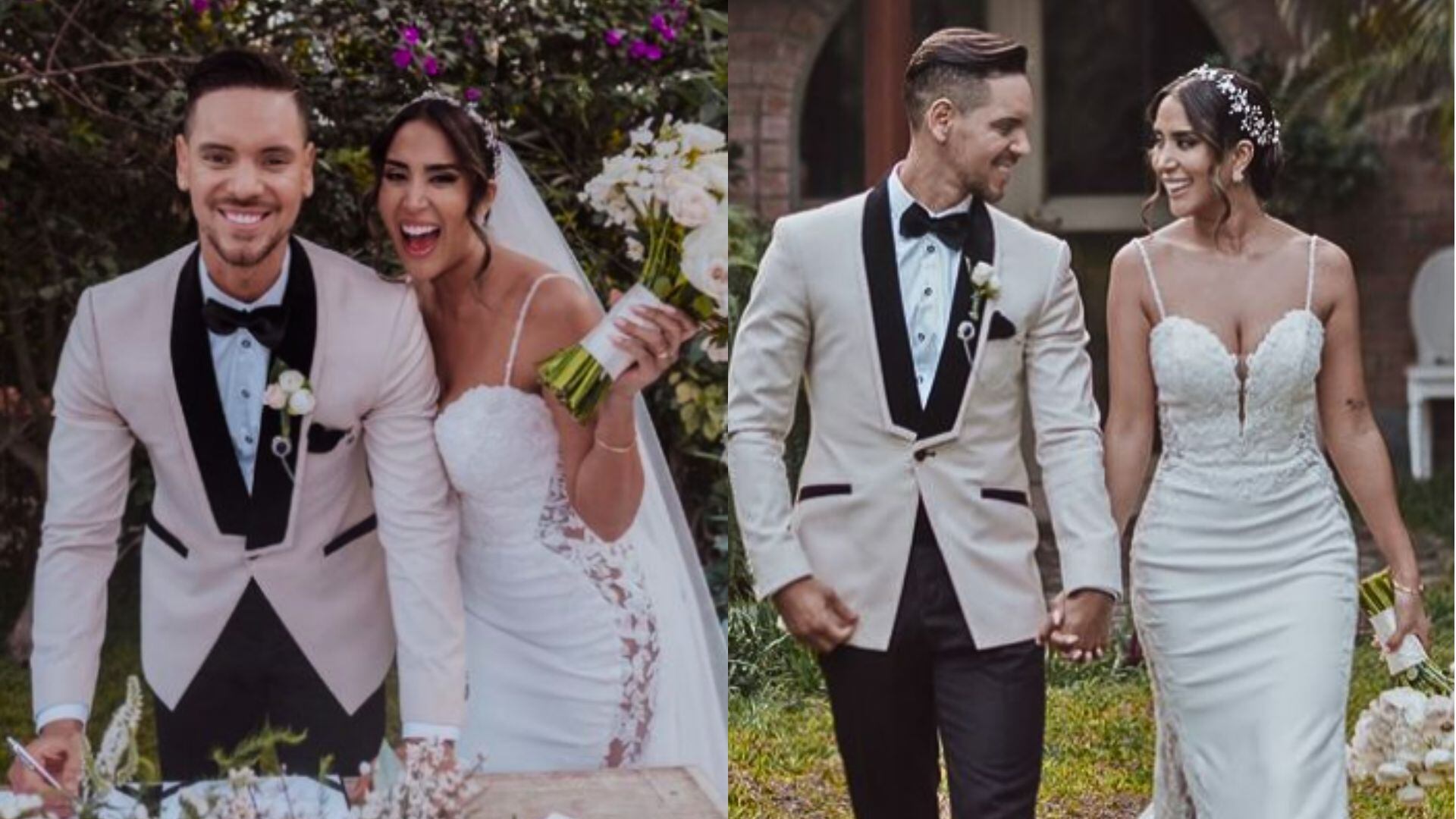 Melissa Paredes y Anthony Aranda se casaron.