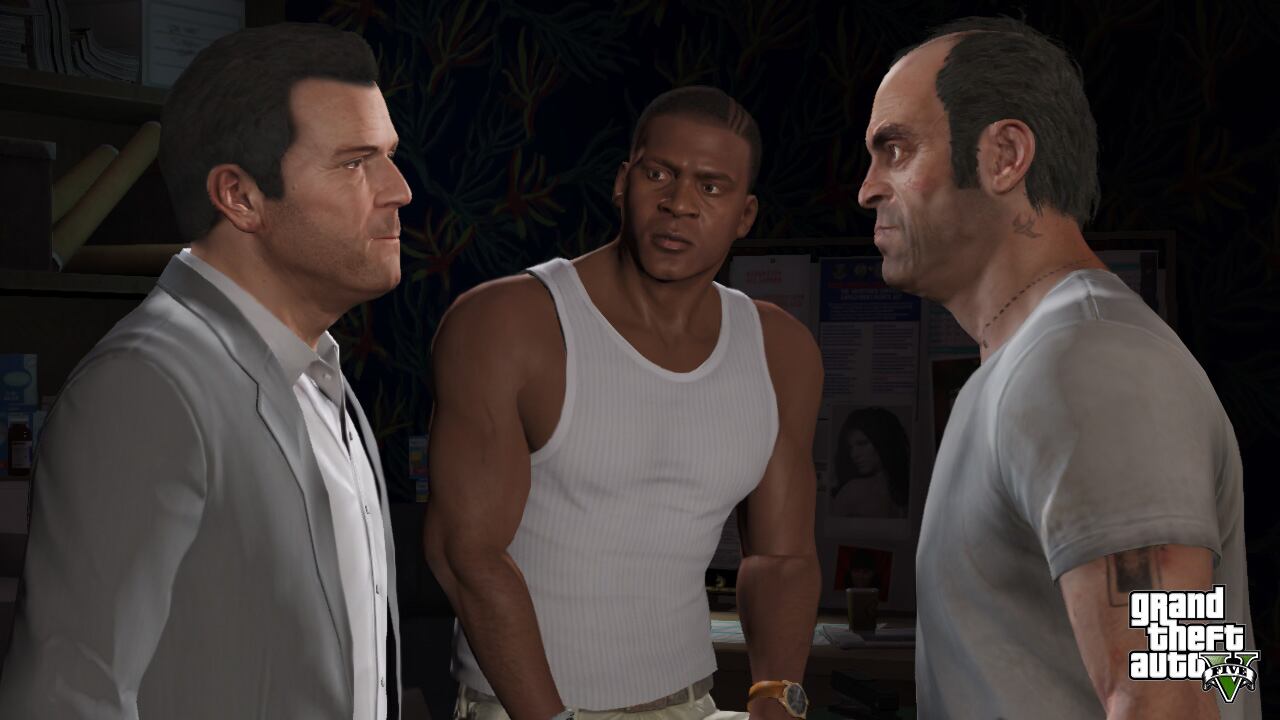 Grand Theft Auto V fue lanzado en 2013 y aún sigue vigente gracias al servicio online. (Rockstar Games)