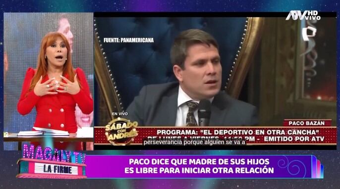 (Captura: Magaly TV La Firme)