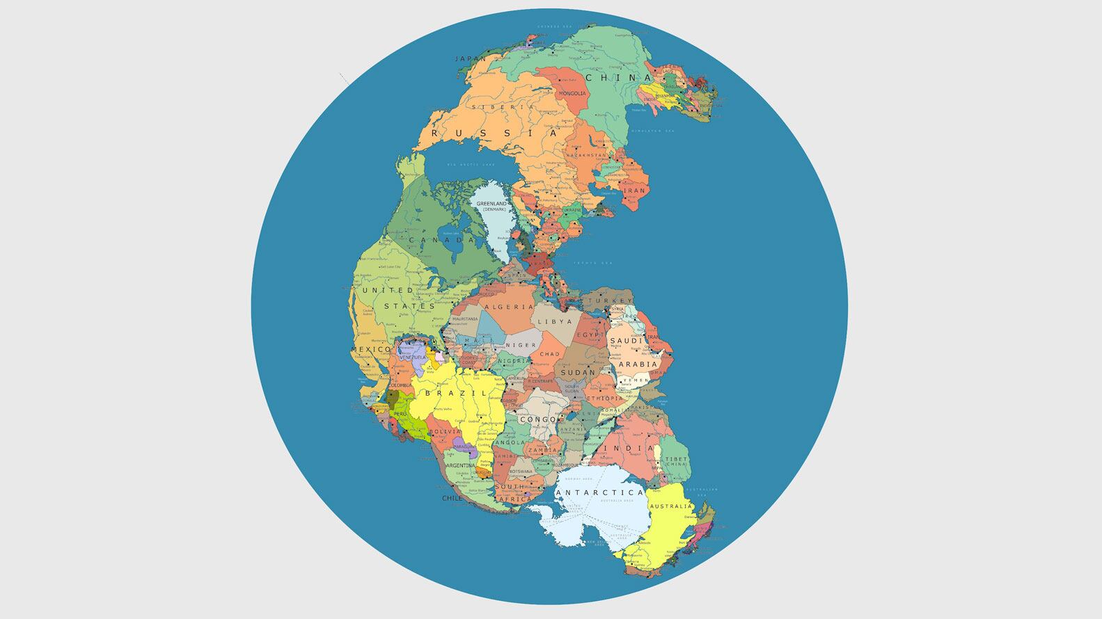 Pangea fue el antiguo supercontinente que existió entre el final de la Era Paleozoica y comienzos de la Mesozoica, esto es, entre 335 millones de años y 175 millones de años antes de nuestra época. 