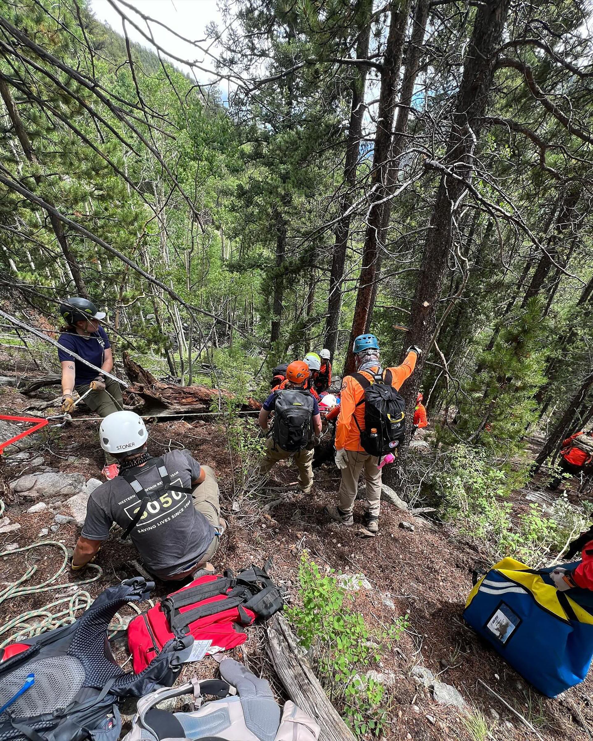 Hiker perdido en Colorado