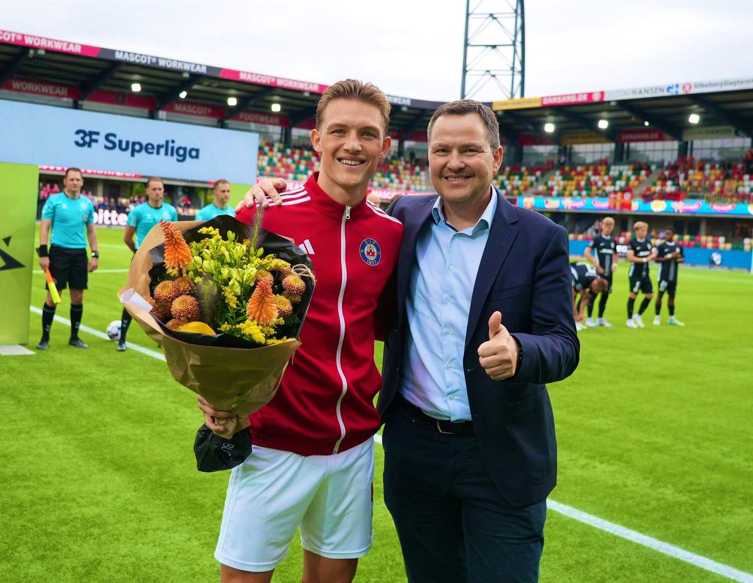 Oliver Sonne llegó a los 100 partidos con el Silkeborg IF. - Crédito: SIF