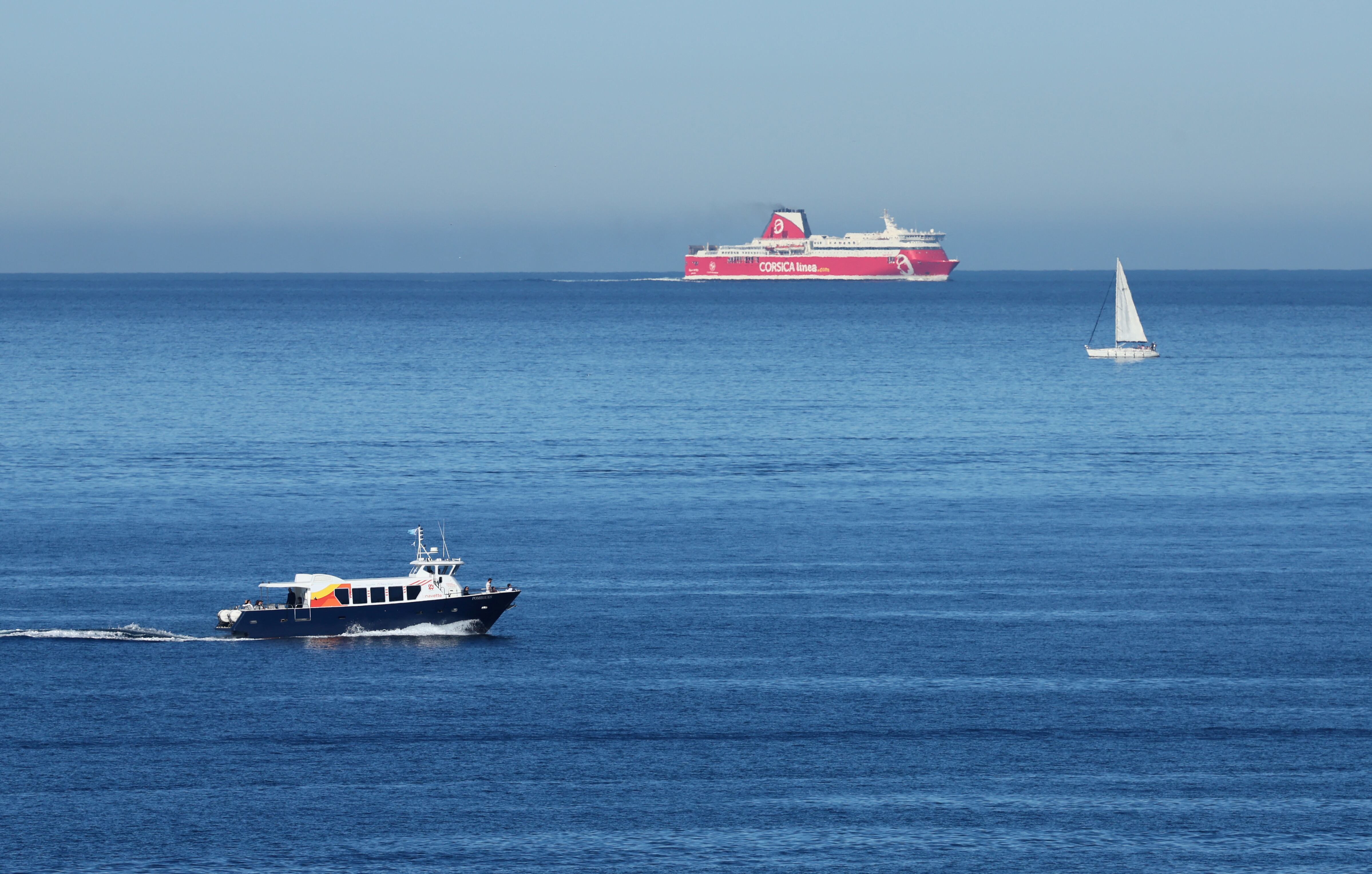 Corsica Linea ferry. (REUTERS/Denis Balibouse)