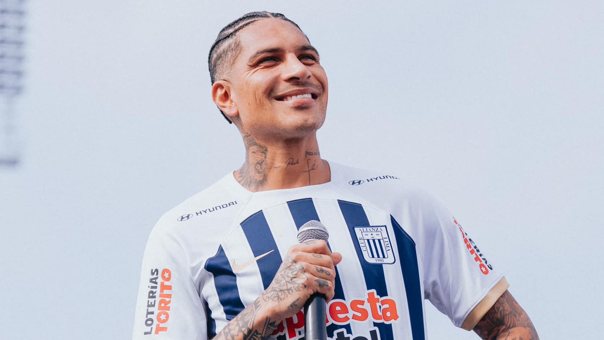 Presentación de Paolo Guerrero en Alianza Lima