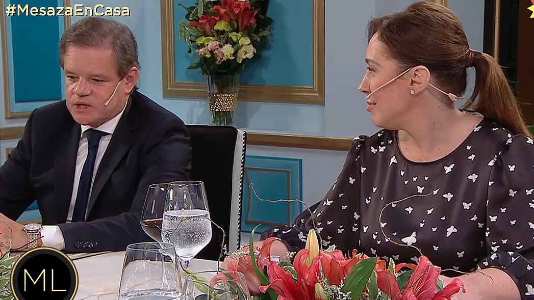 Quique Sacco y María Eugenia Vidal