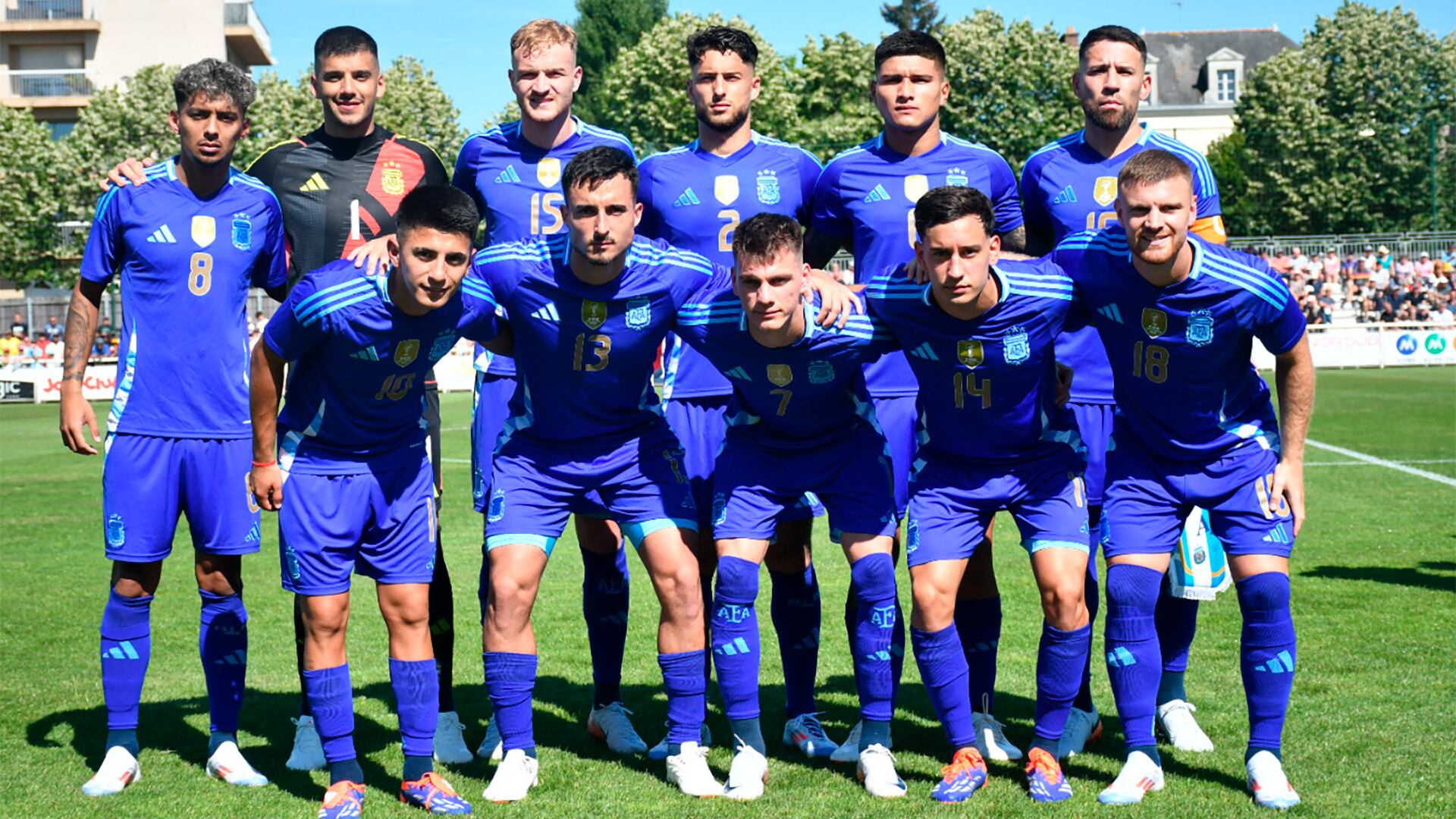 Amistoso Seleccion argentina sub 23 juegos olimpicos