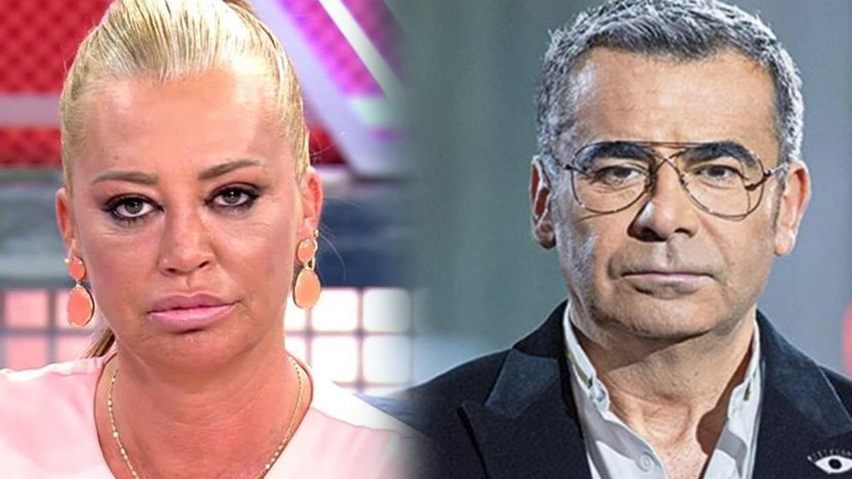 Belén Esteban y Jorge Javier Vázquez, en montaje de 'Infobae'. (Fotos: Mediaset España)